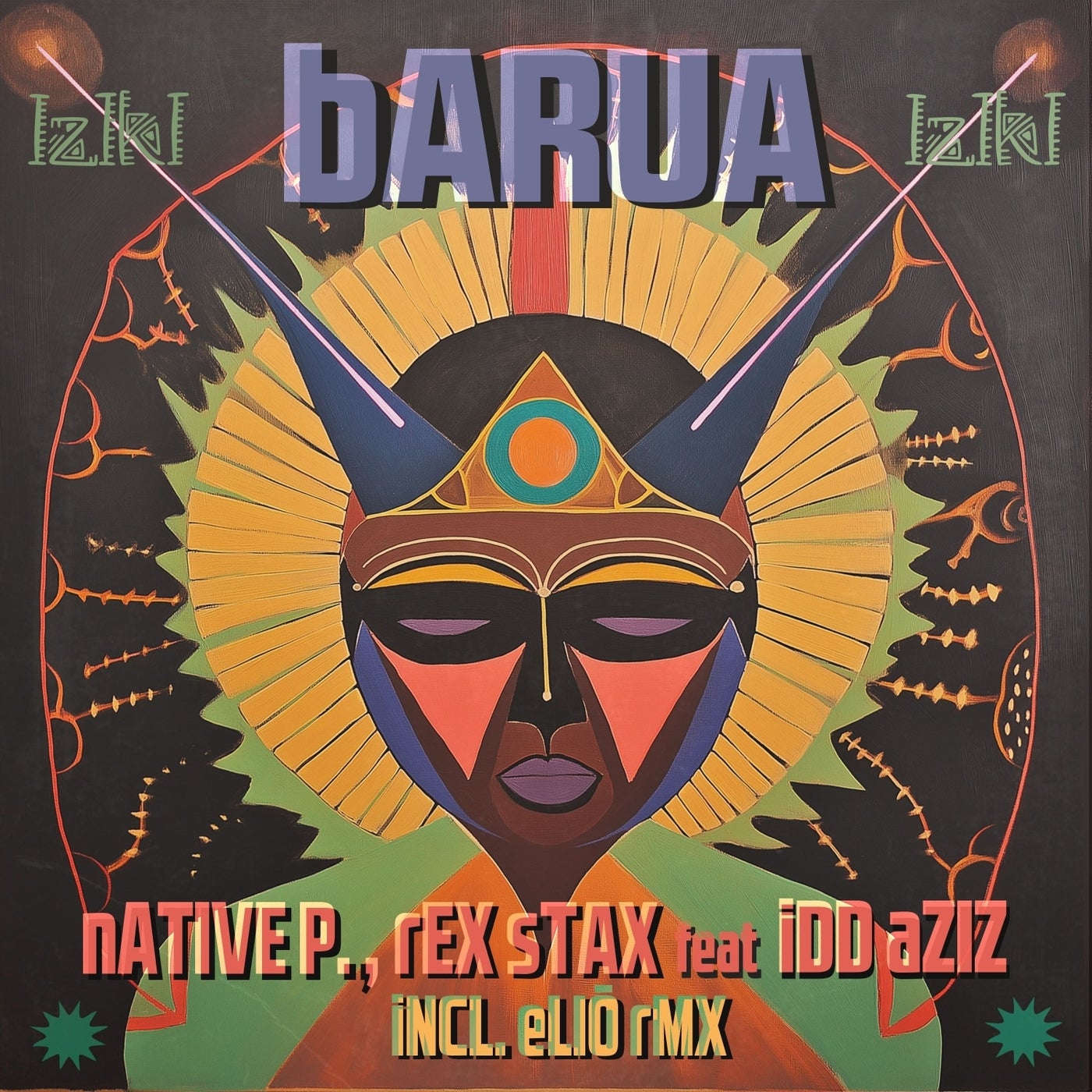 Cover - Rex Stax, Idd Aziz, Native P. - Barua (feat. Idd Aziz) (ELIŌ Remix)