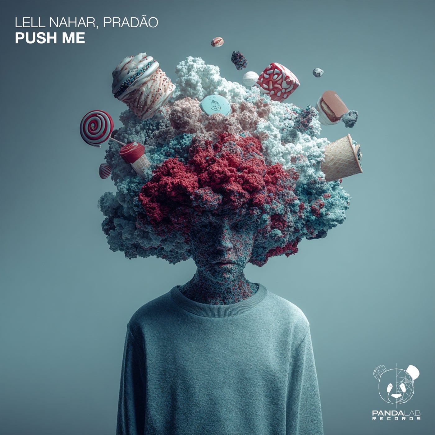Cover - Lell Nahar, Pradão - Push Me (Extended Mix)