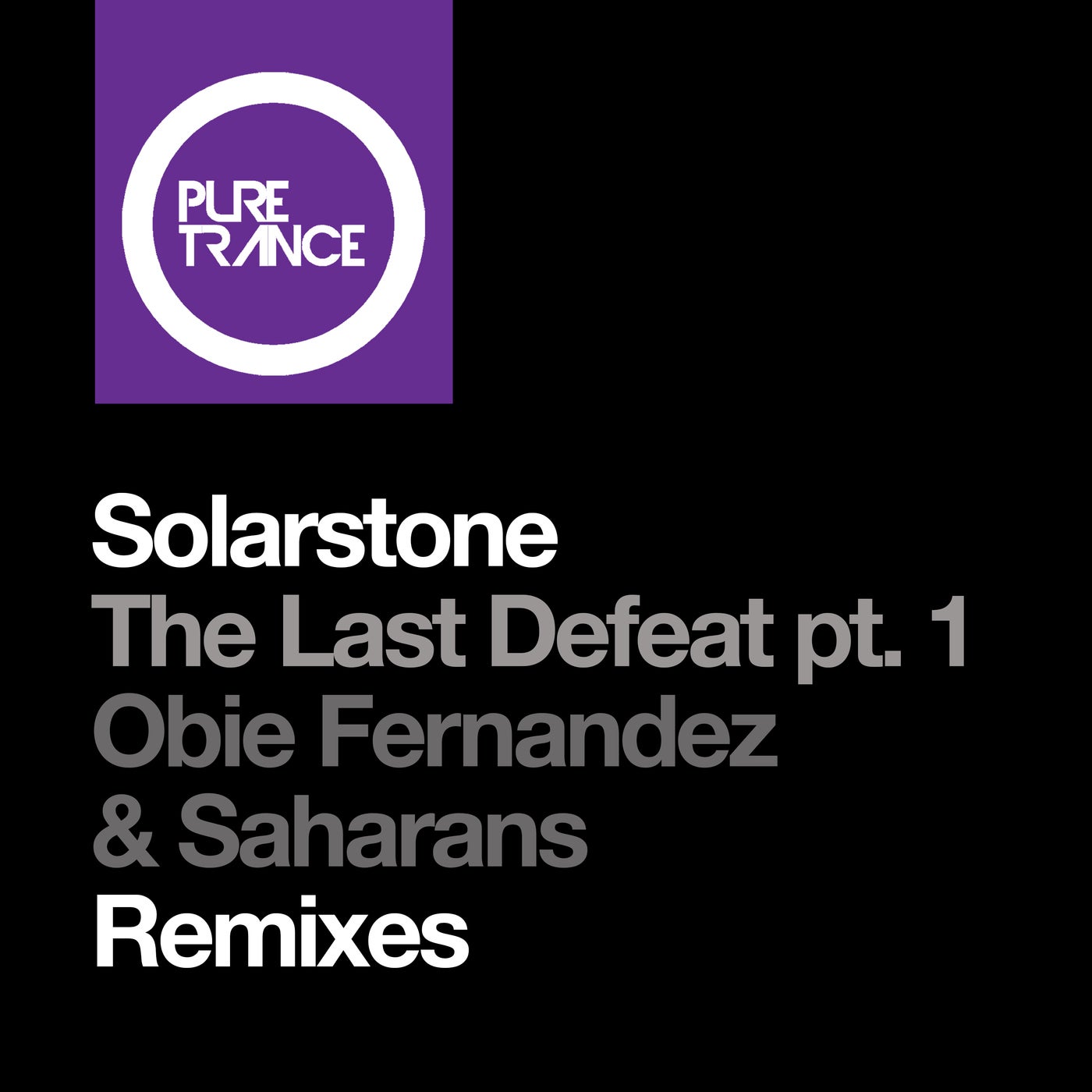 Cover - Solarstone - The Last Defeat Pt. 1 (Obie's Dark Side Extended Remix)