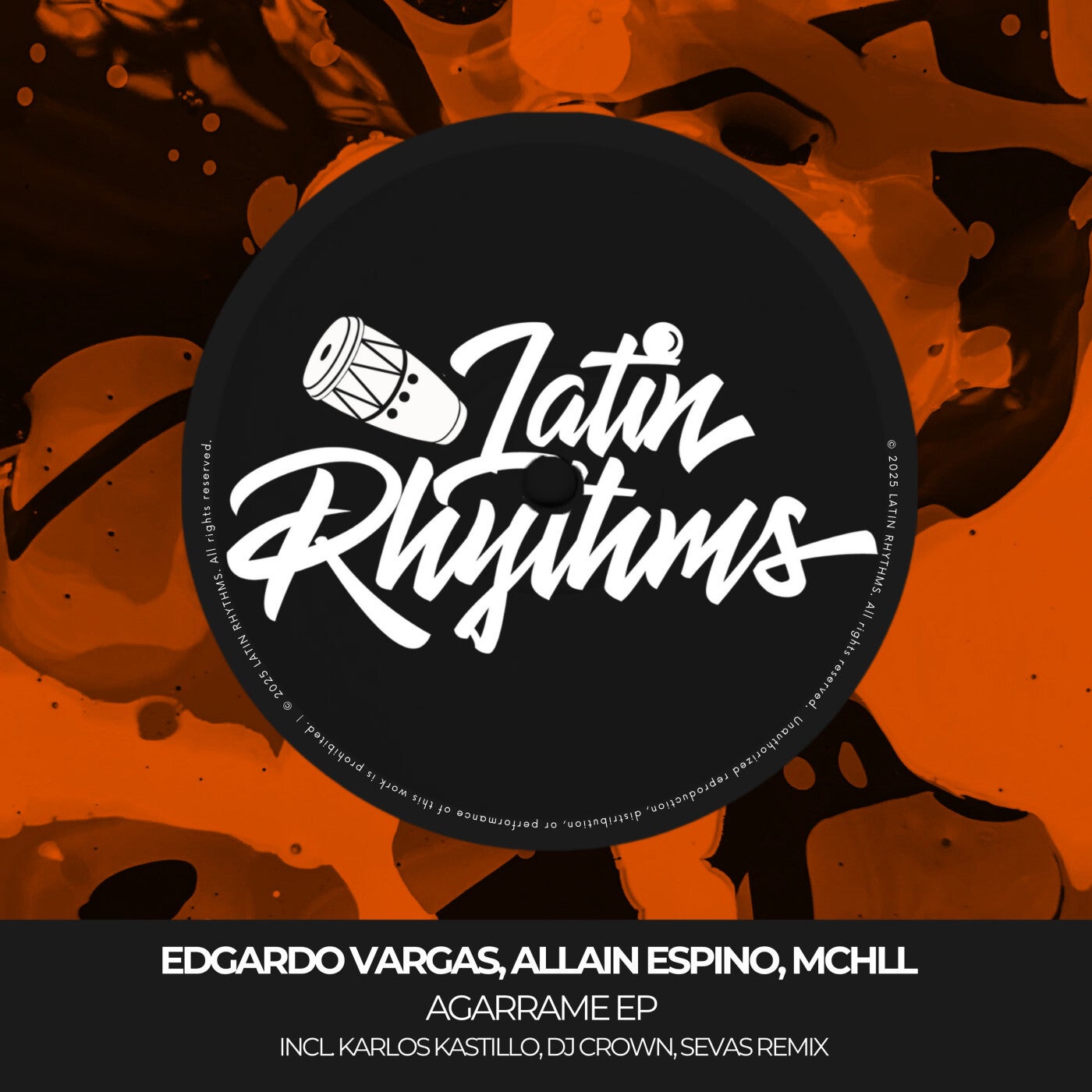 Cover - Edgardo Vargas, Allain Espino, MCHLL - Agarrame (Original Mix)