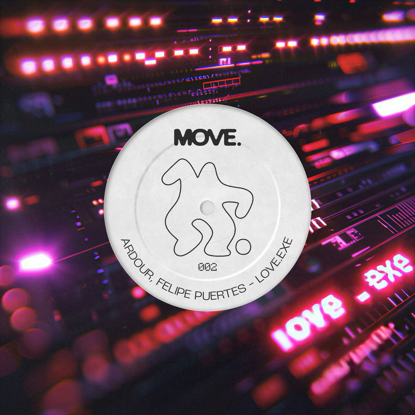 Cover - Felipe Puertes, Ardour - LOVE.EXE (Extended Mix)