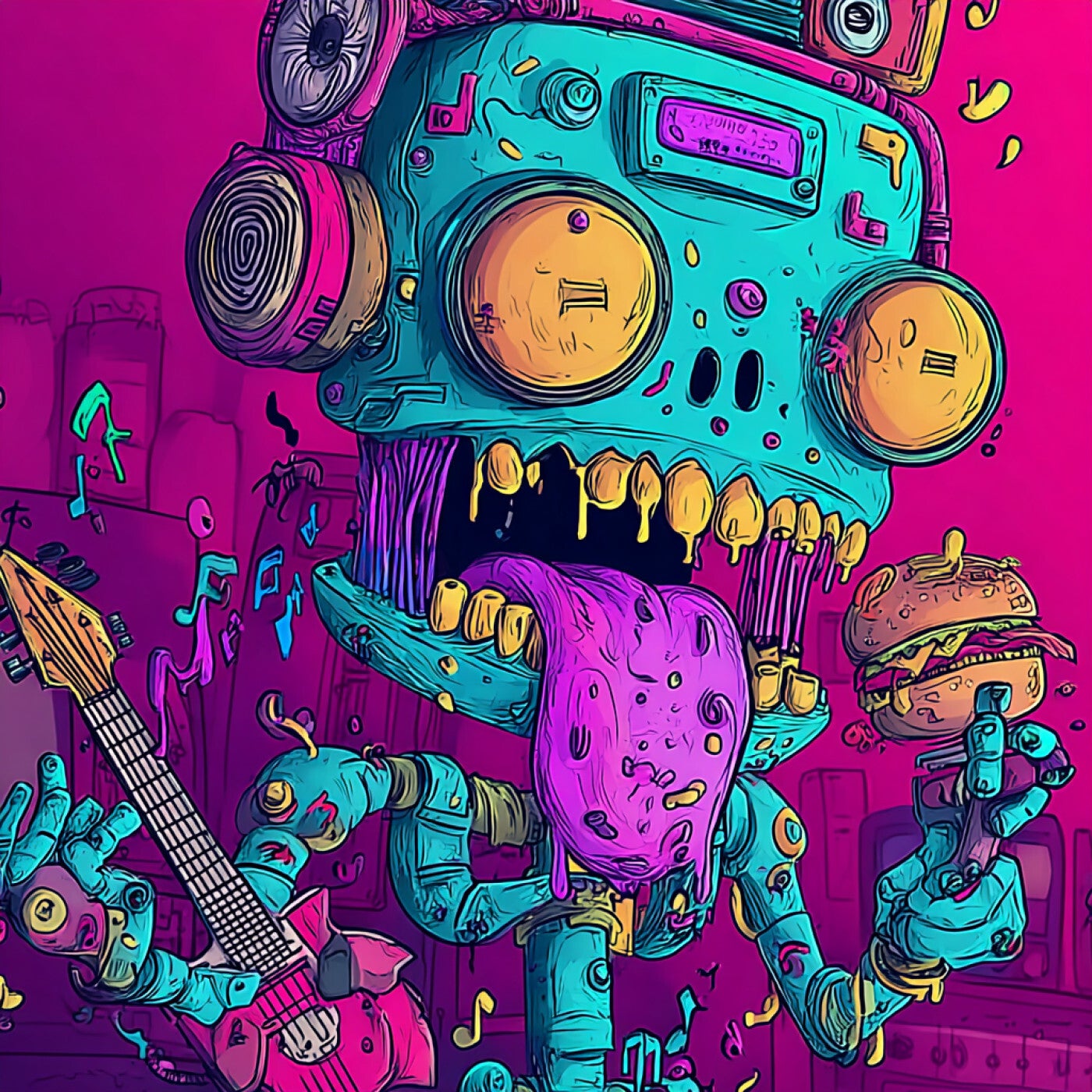 Cover - Joaquin Lamanna, Bianca Lif, Justin Ley - Louder Please (Extended)