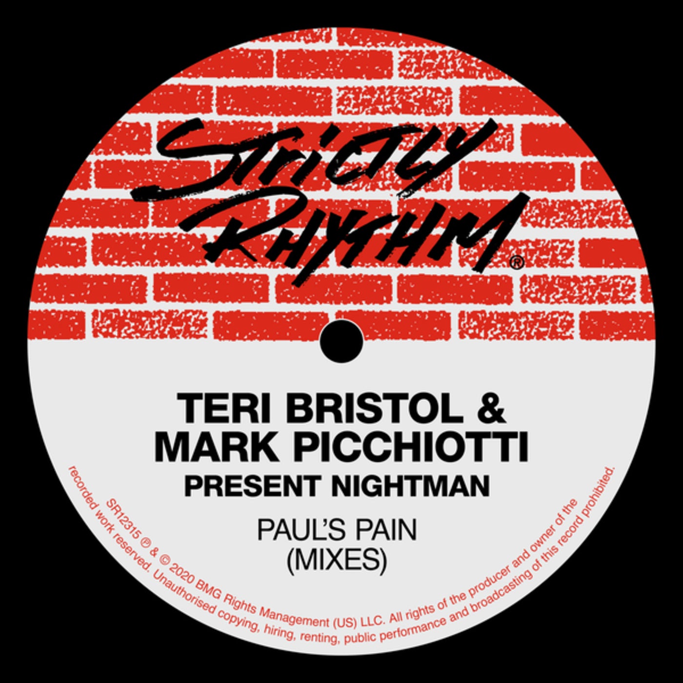 Cover - Mark Picchiotti, Teri Bristol, Nightman - Paul's Pain (Teri Bristol & Mark Picchiotti Present Nightman / Demoral Mix)