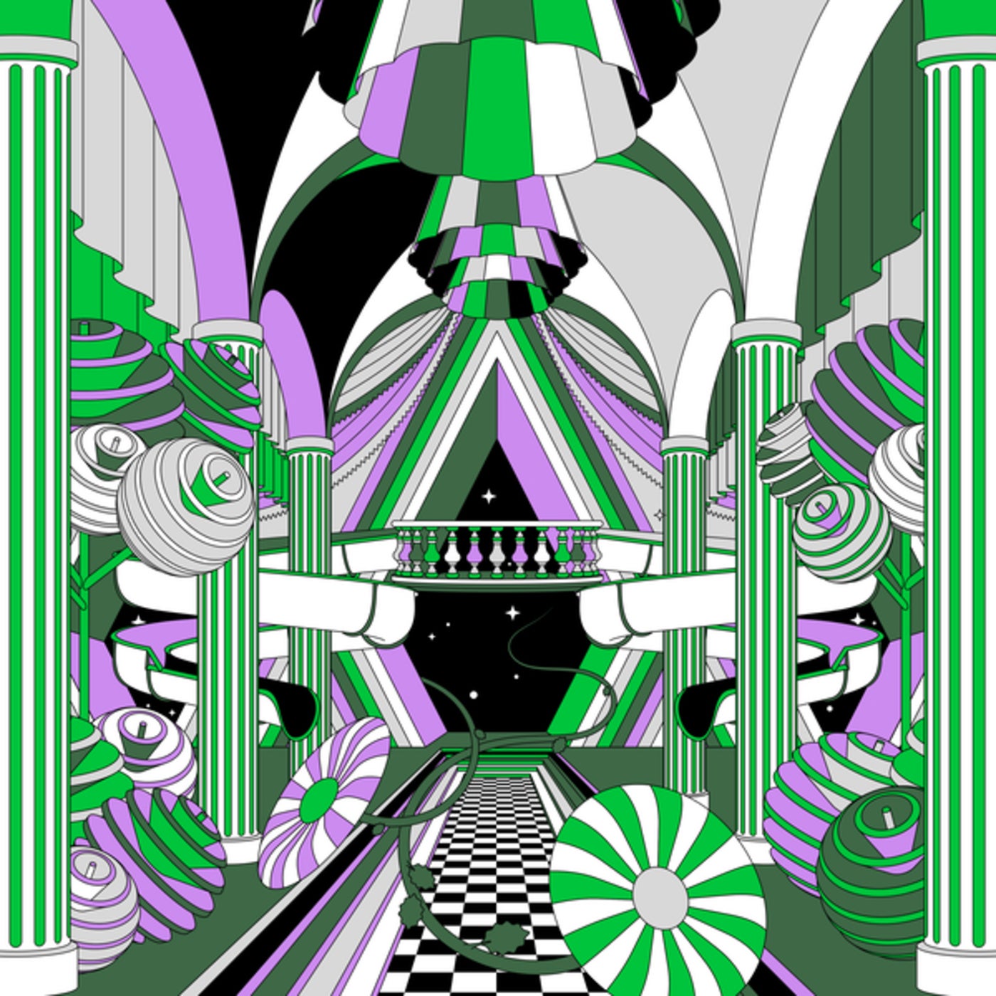 Cover - Yuksek, Diogo Strausz - O Gato (Acid Arab Minawi Mizmar Remix)