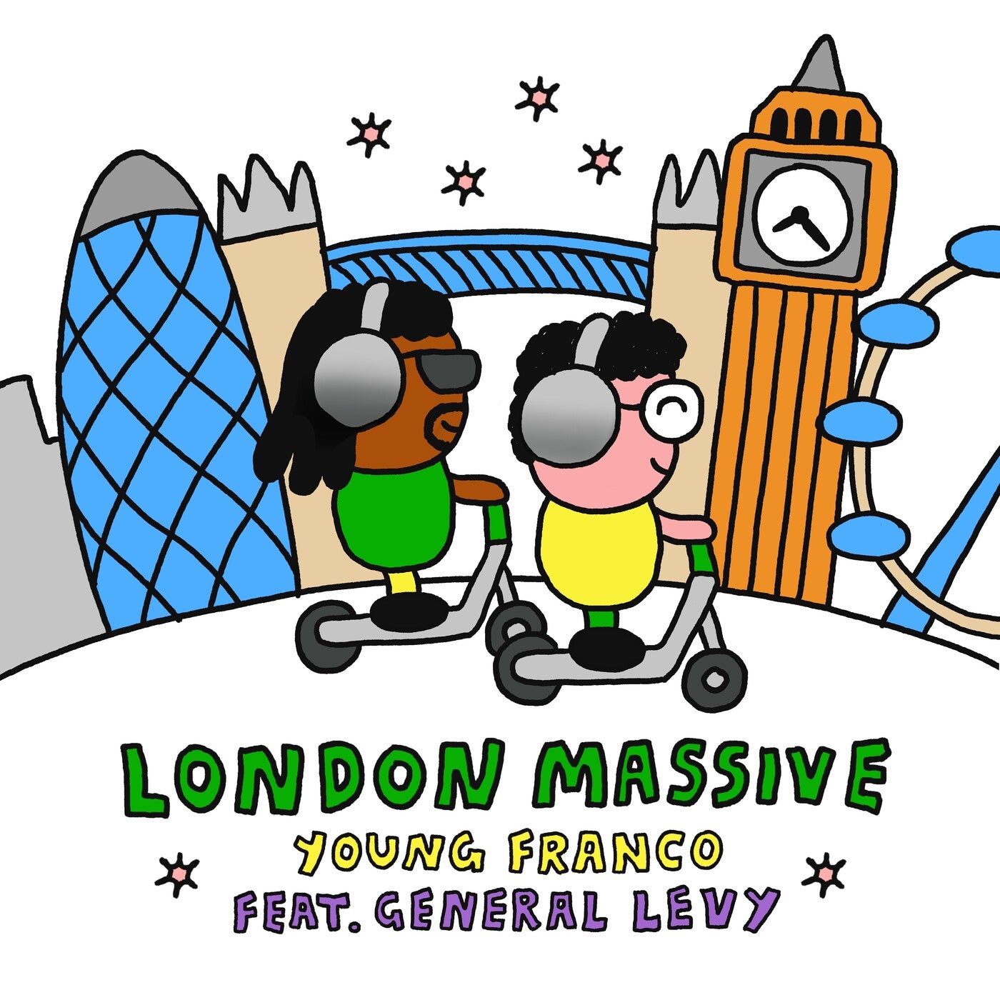 Cover - General Levy, Young Franco - London Massive (Original Mix)
