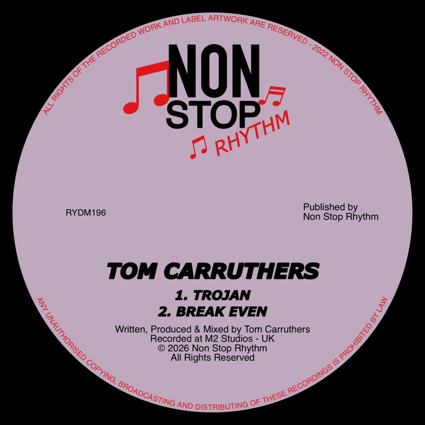 Cover - Tom Carruthers - Trojan (Original Mix)
