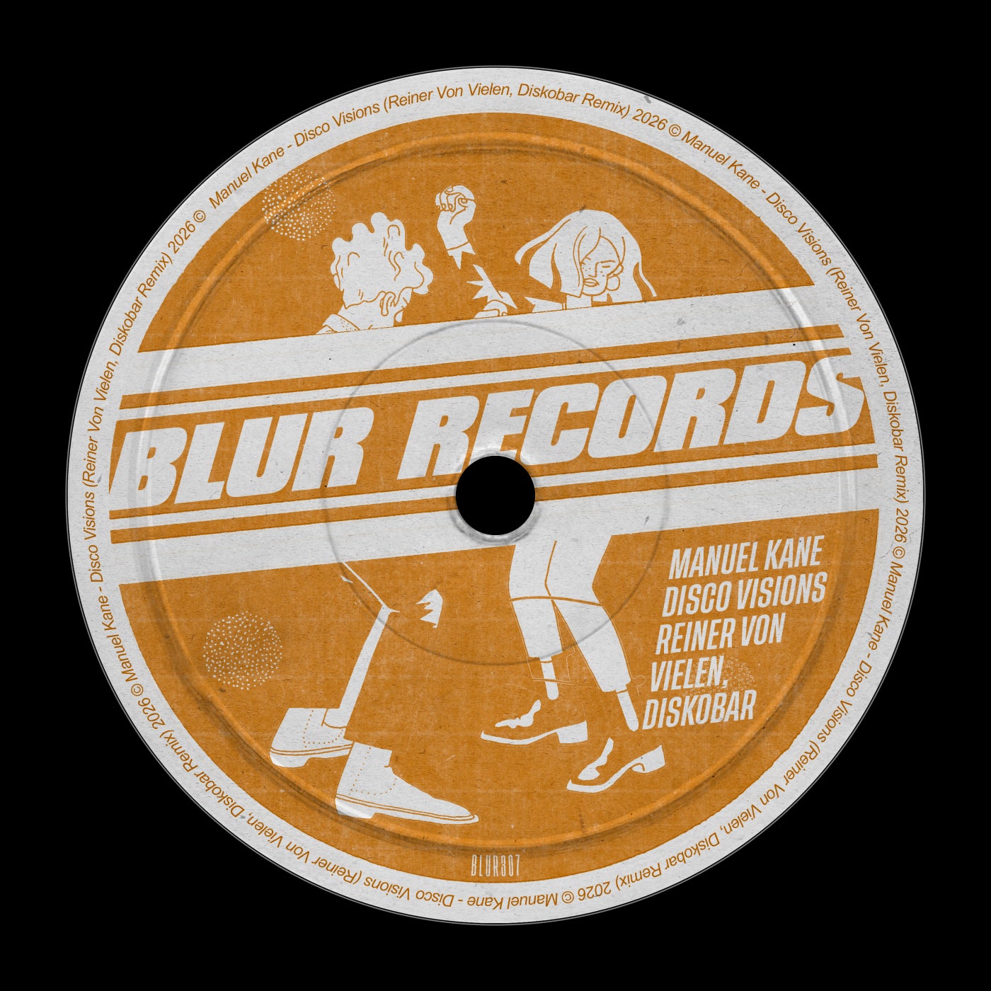 Cover - Manuel Kane - Disco Visions (Reiner Von Vielen & Diskobar Remix)