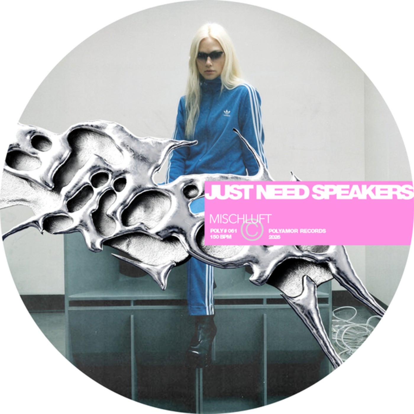 Cover - Doolie, mischluft - Just Need Speakers (Extended Mix)