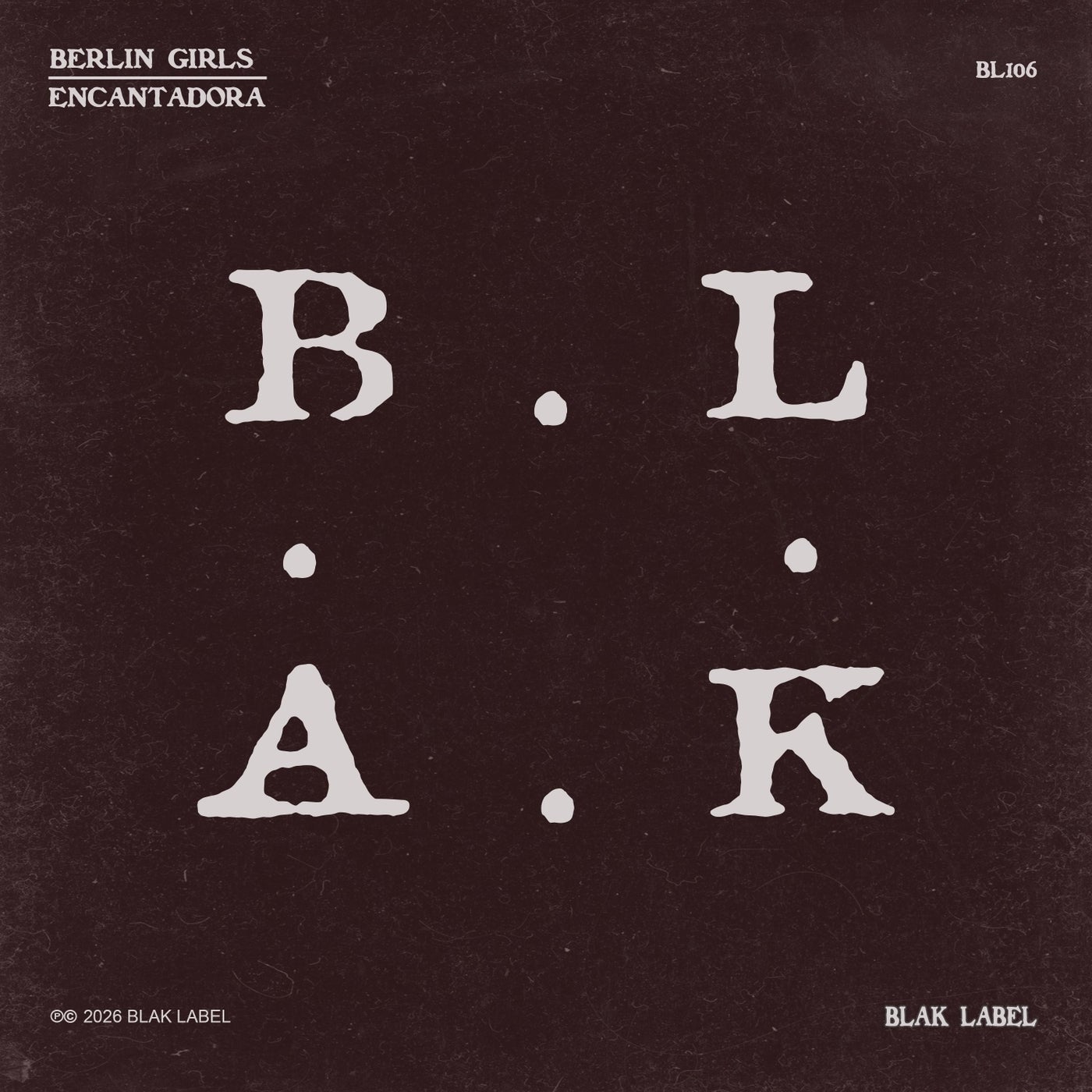 Cover - Berlin Girls - Encantadora (Original Mix)