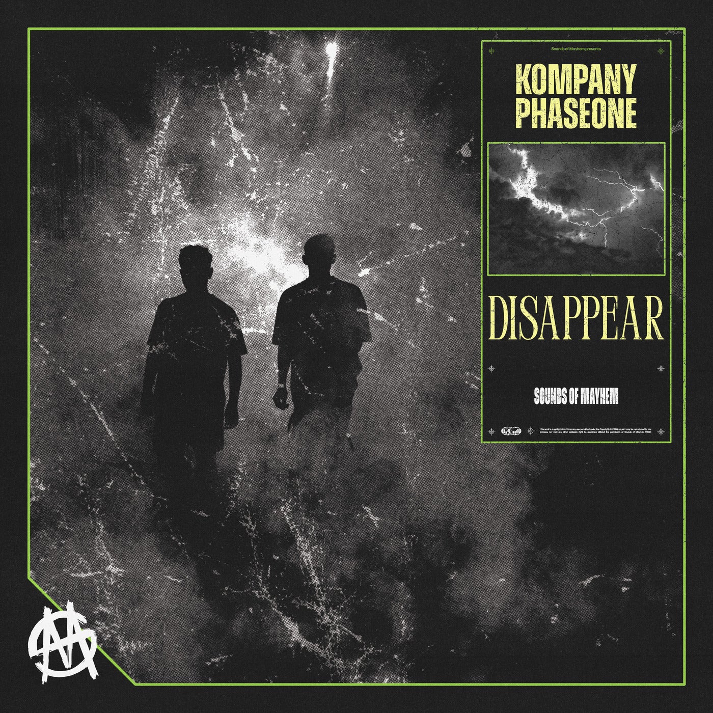 Cover - Phaseone, Kompany - DISAPPEAR (Original Mix)