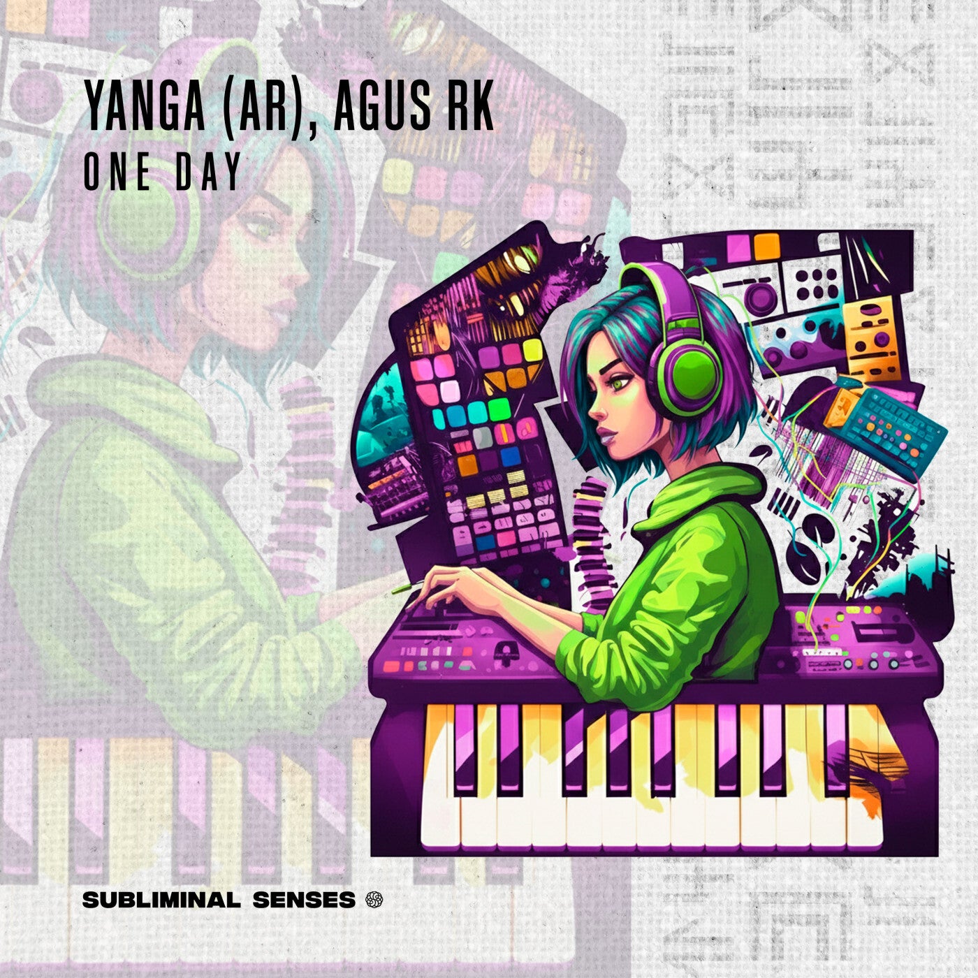 Cover - Yanga (AR), Agus Rk - One Day (Extended Mix)