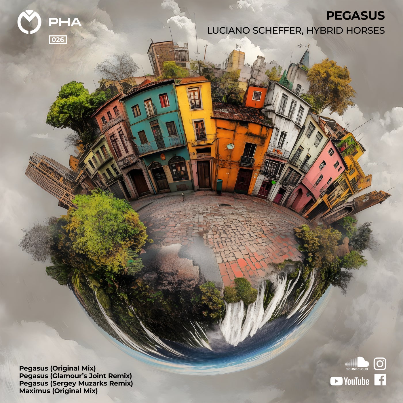 Cover - Luciano Scheffer, Hybrid Horses - Pegasus (Sergey Muzarks Remix)