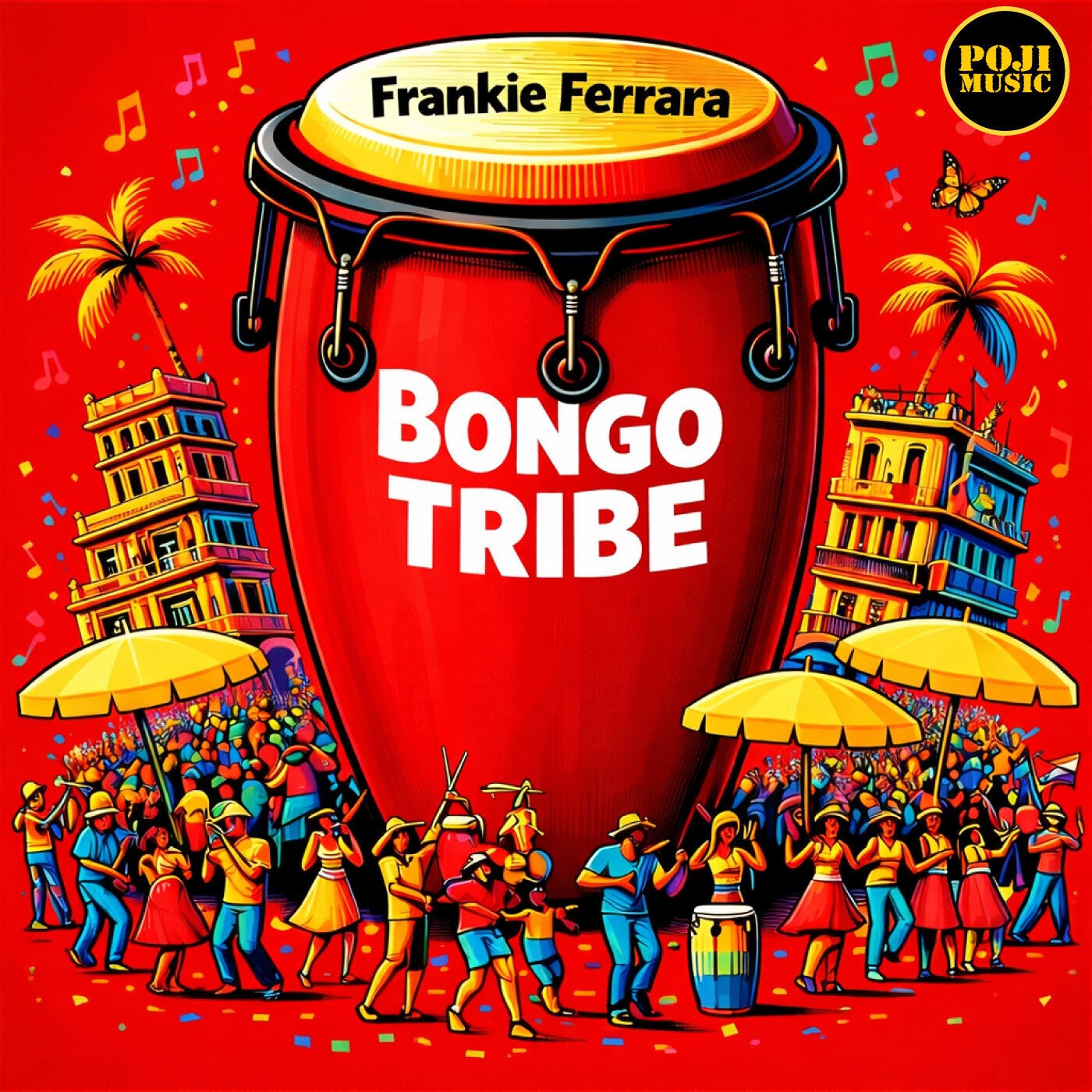 Cover - Frankie Ferrara - Bongo Tribe (Original Afro Mix)