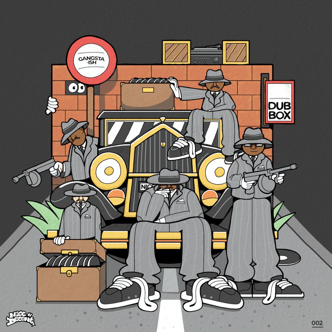 Cover - Kenny Ken, Eccleton Jarrett, Voltage, Dan-I, Hurrian - Dub Box (Original Mix)