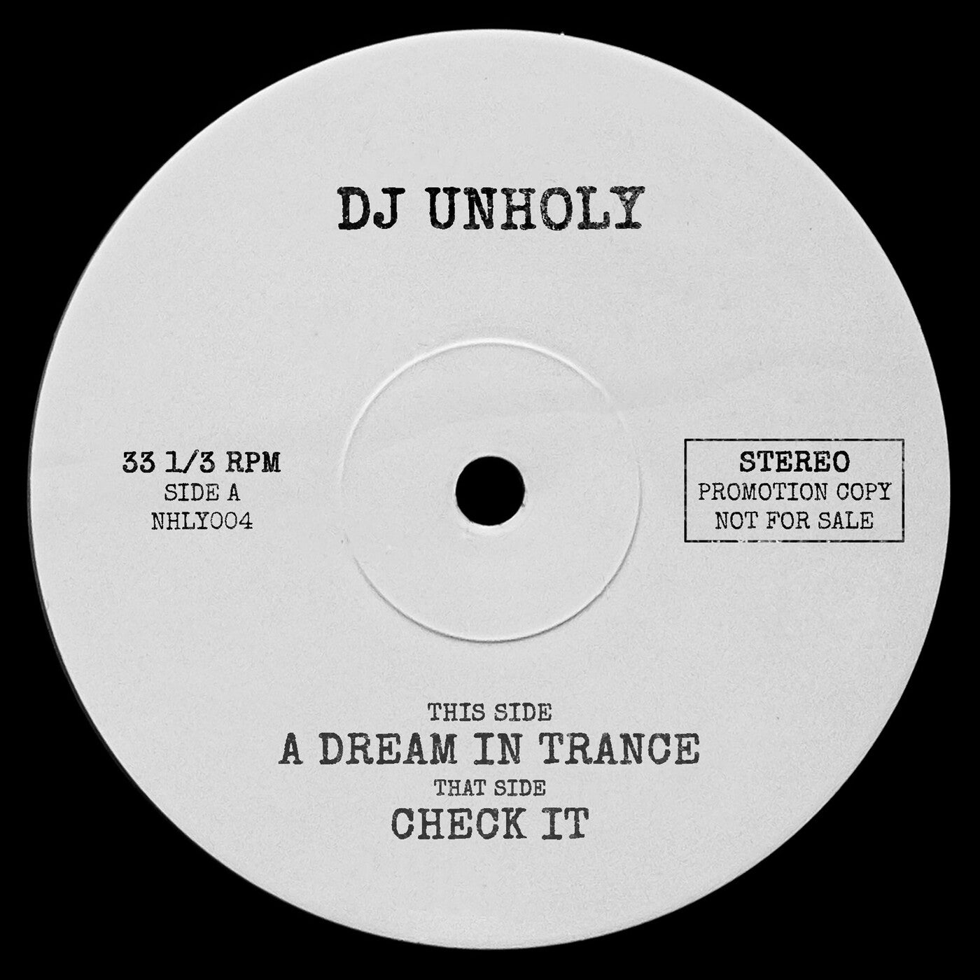 Cover - DJ Unholy - A Dream in Trance (Original Mix)