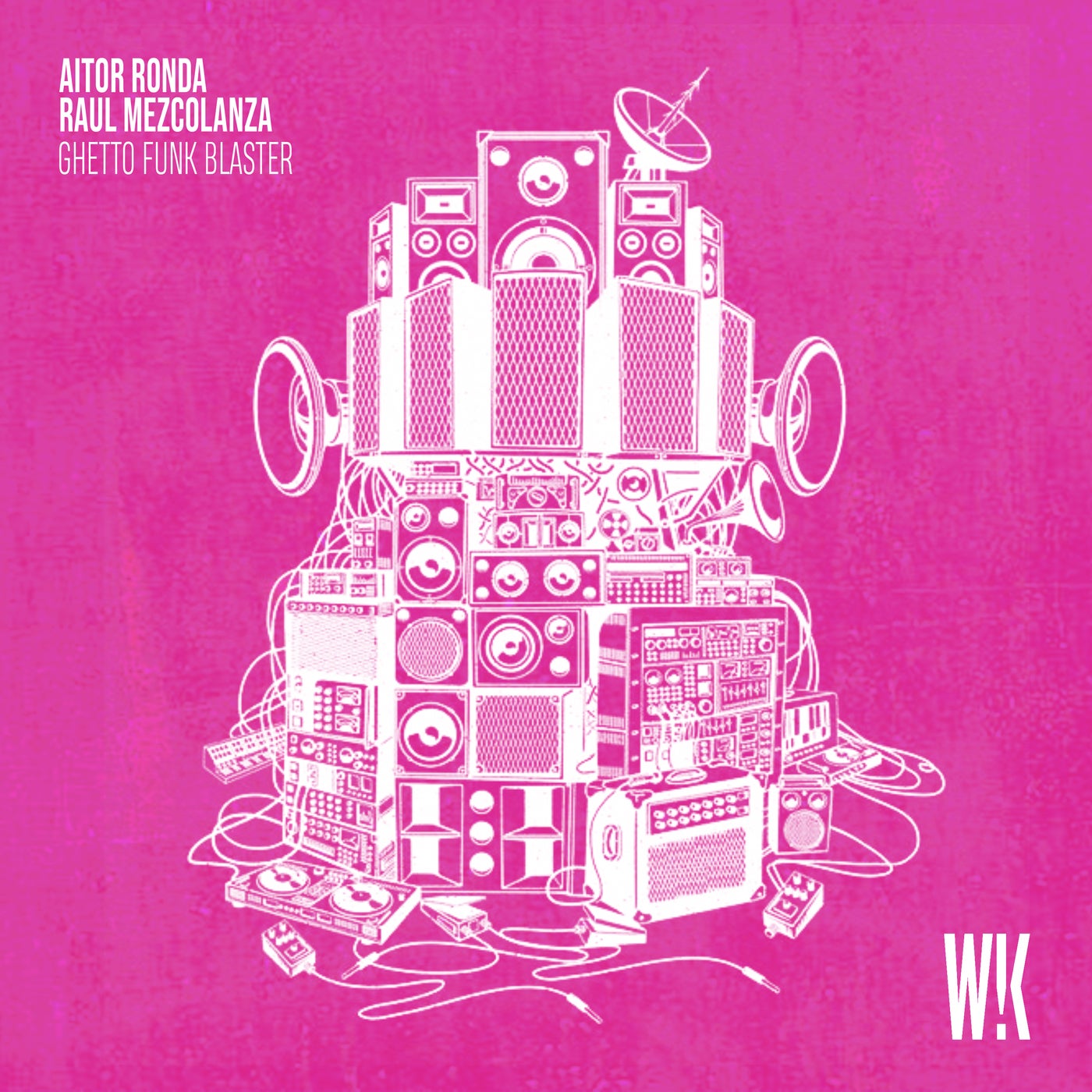 Cover - Aitor Ronda - Ghetto Funk Blaster (Original Mix)