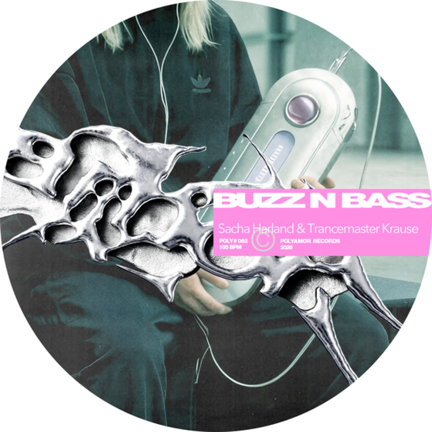 Cover - Sacha Harland, Trancemaster Krause - Buzz n Bass (Extended Mix)