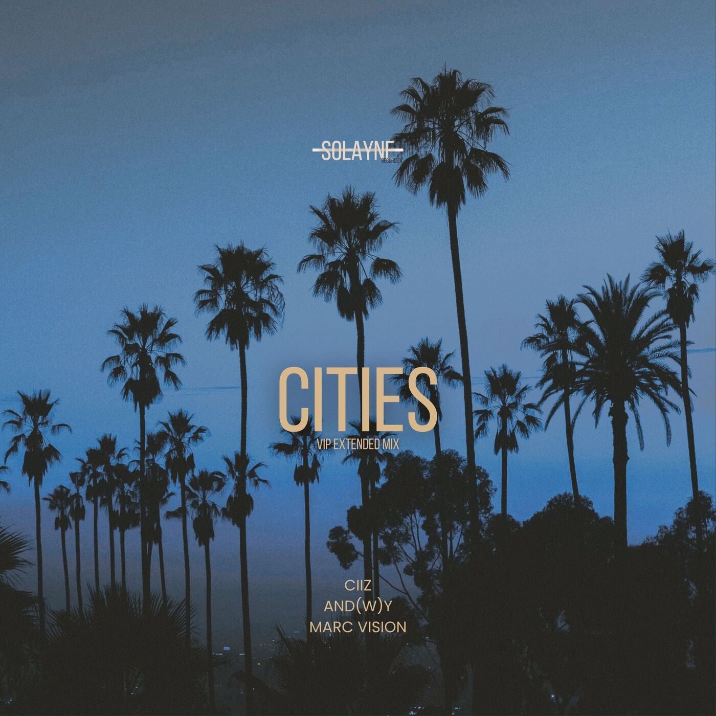 Cover - Marc Vision, and-wy, CIIZ - Cities (Original Mix)