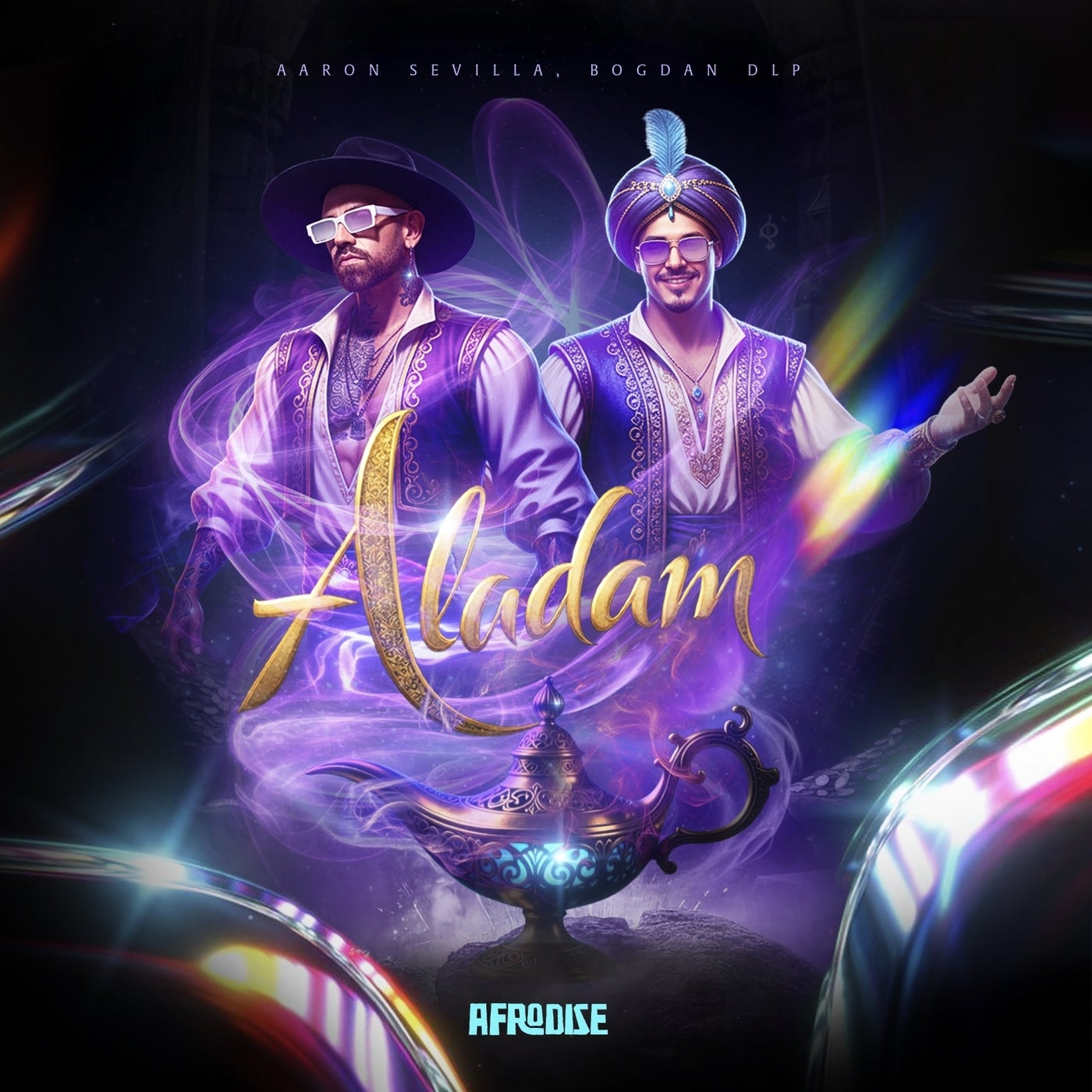 Cover - Aaron Sevilla, Bogdan DLP - Aladam (Afro Mix)
