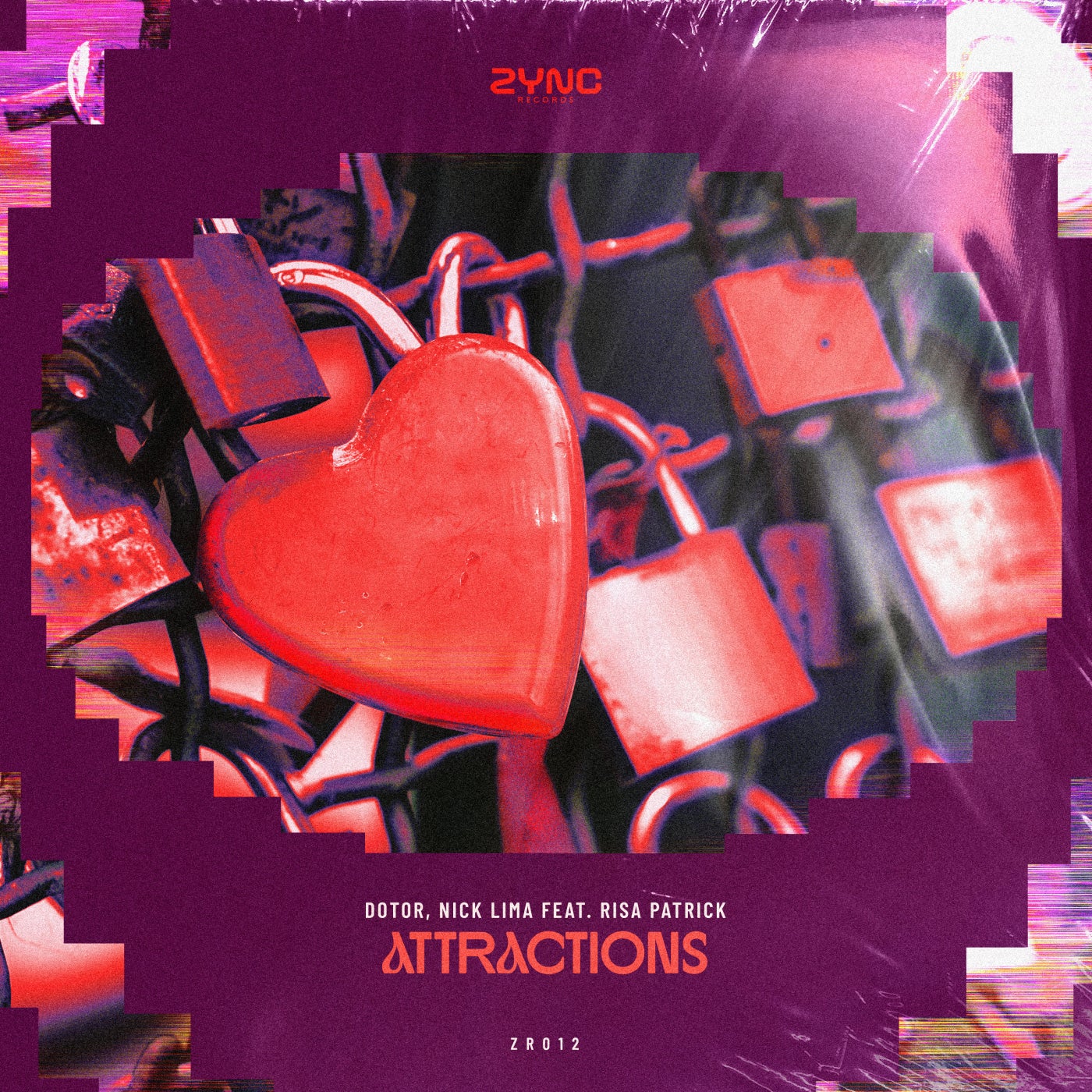 Cover - Nick Lima, Dotor, Risa Patrick - Attractions feat. Risa Patrick (Original Mix)