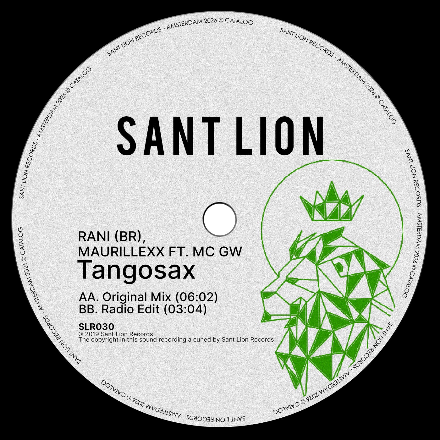 Cover - RANI (BR), Maurillexx - Tangosax feat. Mc Gw (Original Mix)