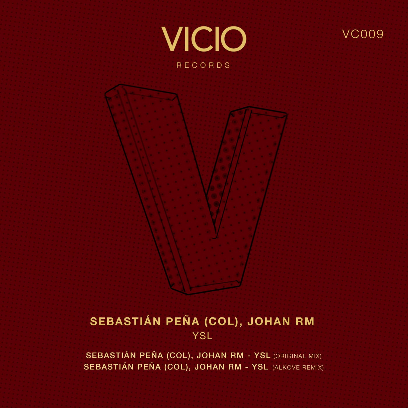 Cover - Johan RM, Sebastián Peña (COL) - YSL (Original Mix)