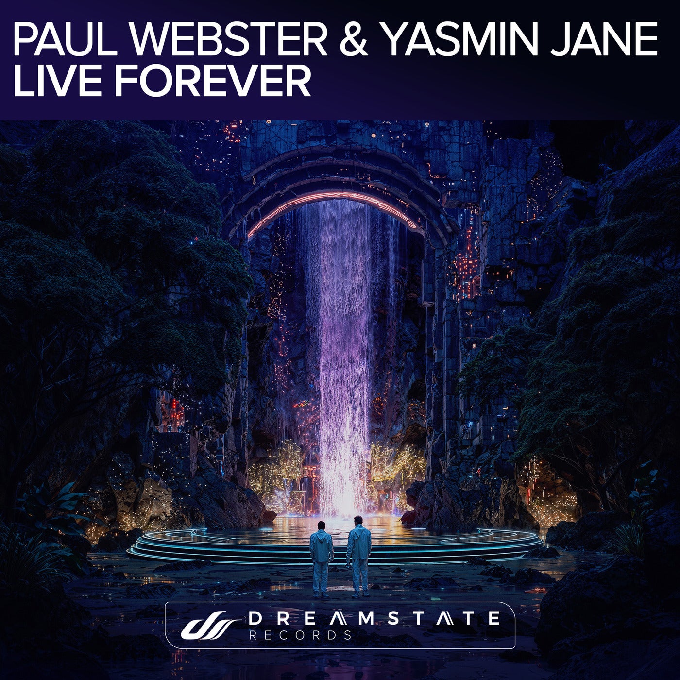 Cover - Paul Webster, Yasmin Jane - Live Forever (Extended Mix)