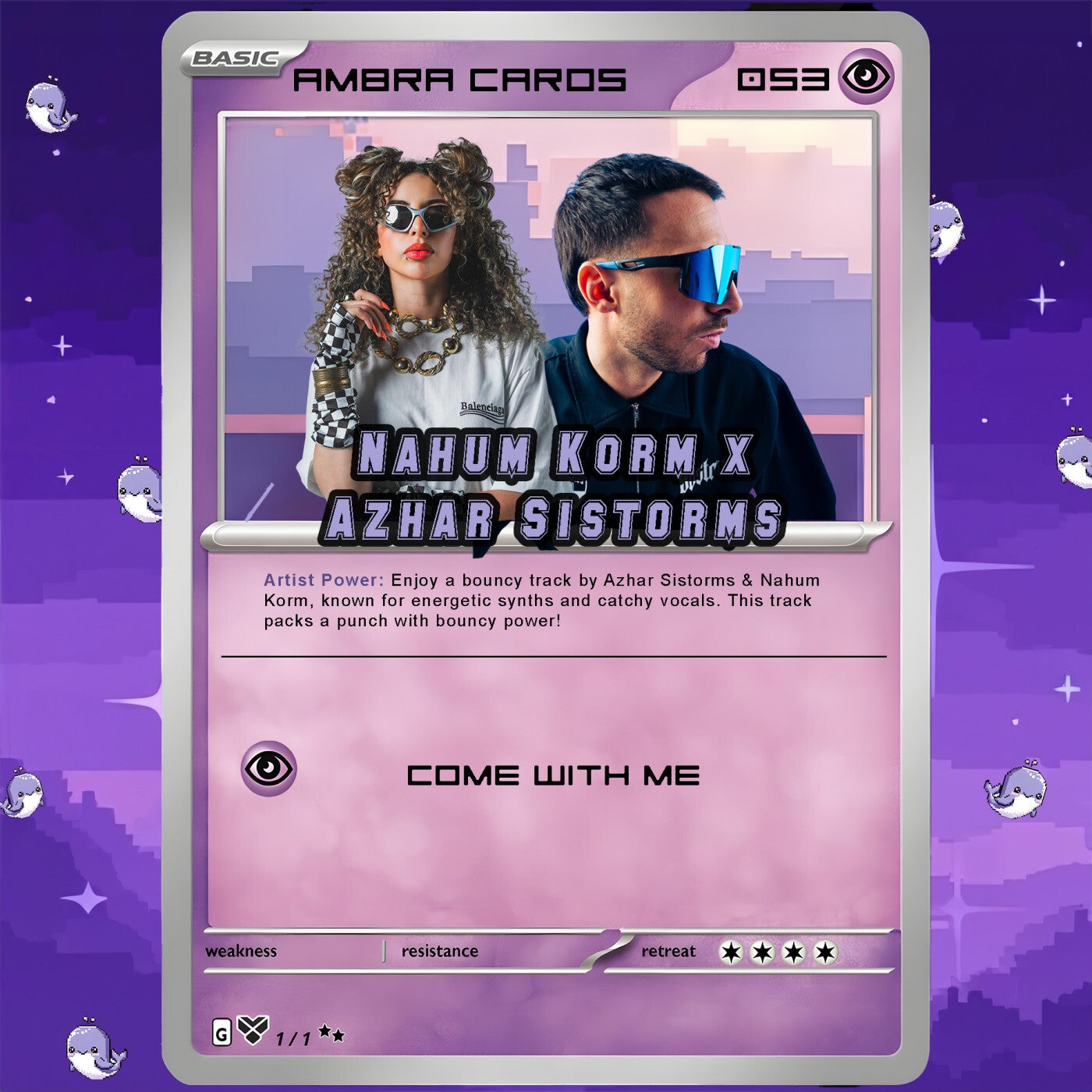 Cover - Nahum Korm, Azhar Sistorms - COME WITH ME (Original Mix)