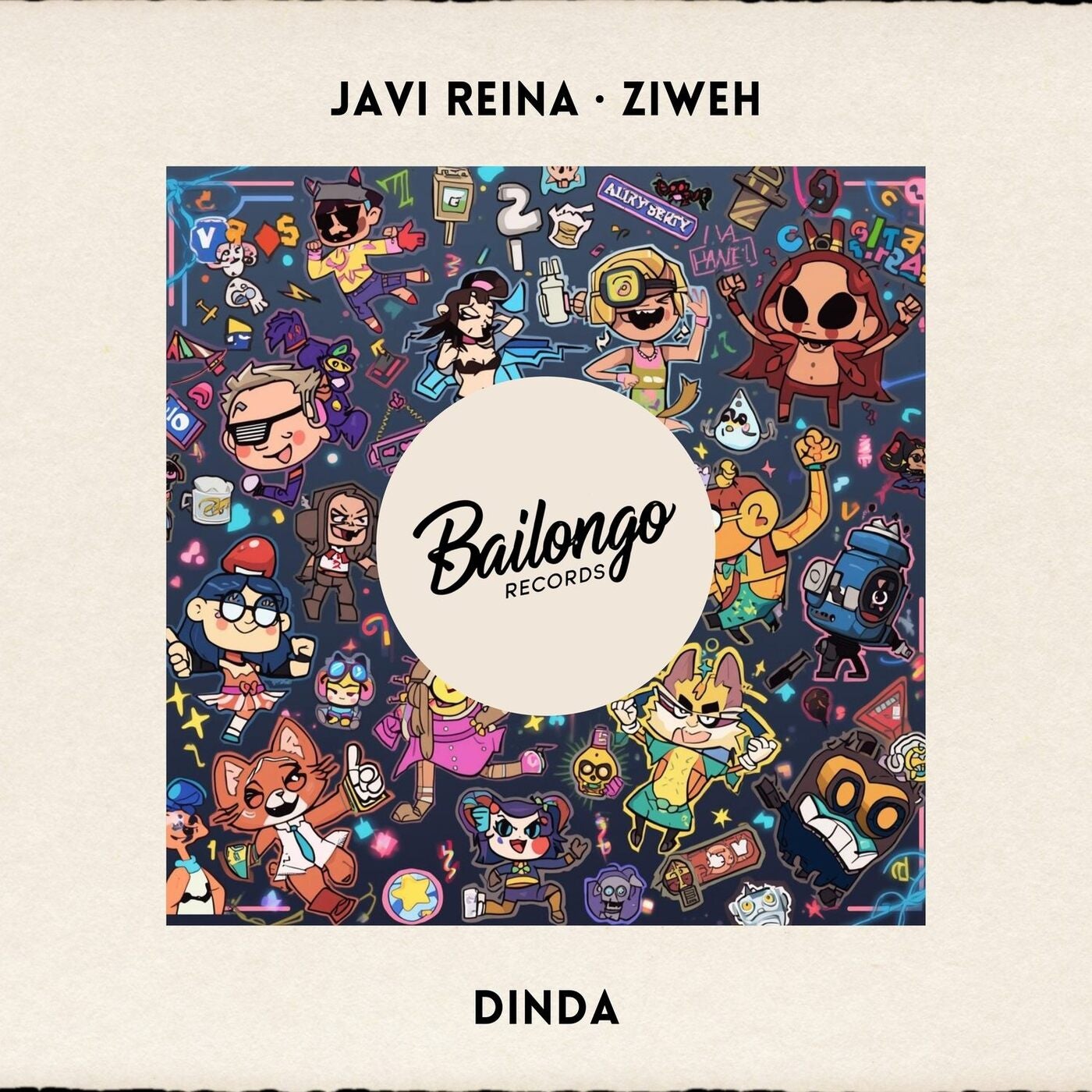 Cover - Javi Reina, Ziweh - Dinda (Extended Mix)