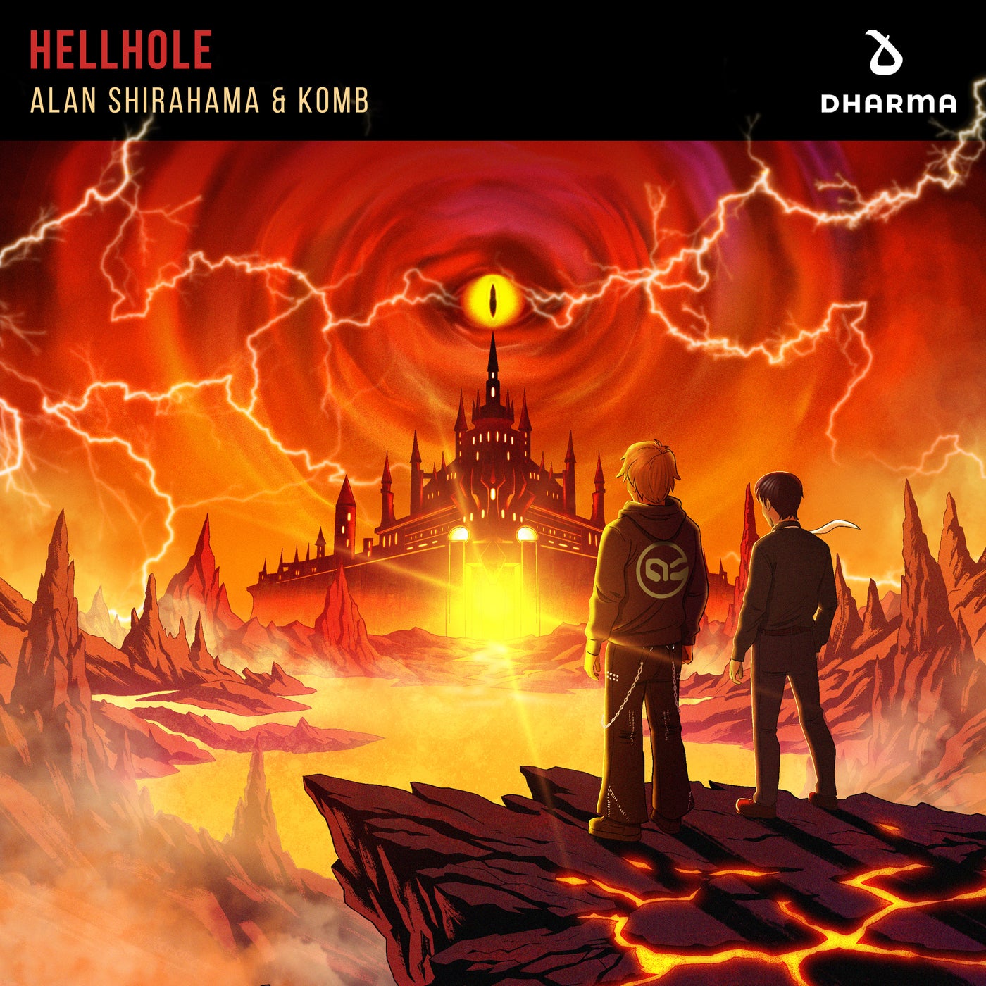 Cover - Komb, ALAN SHIRAHAMA - Hellhole (Extended Mix) Promo tools