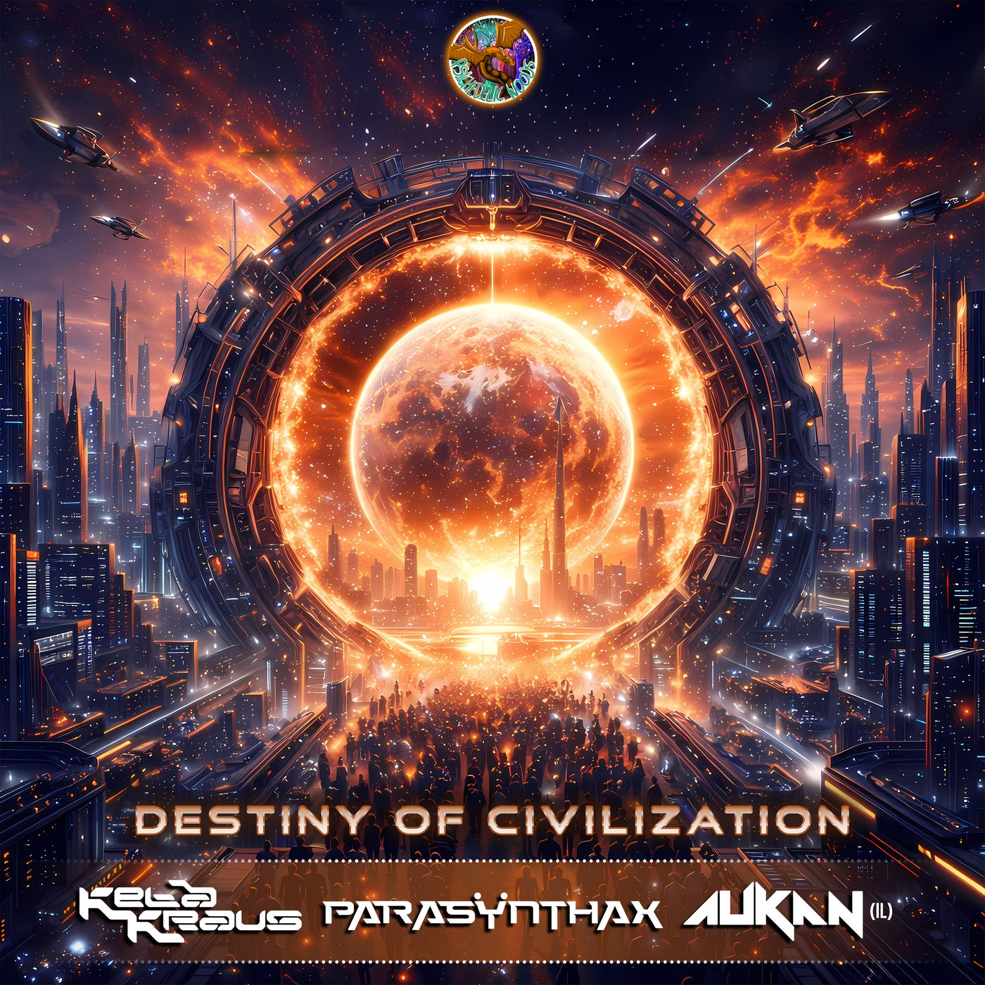 Cover - Keta Kraus, Parasynthax, Aukan (IL) - Destiny of Civilization (Original Mix)