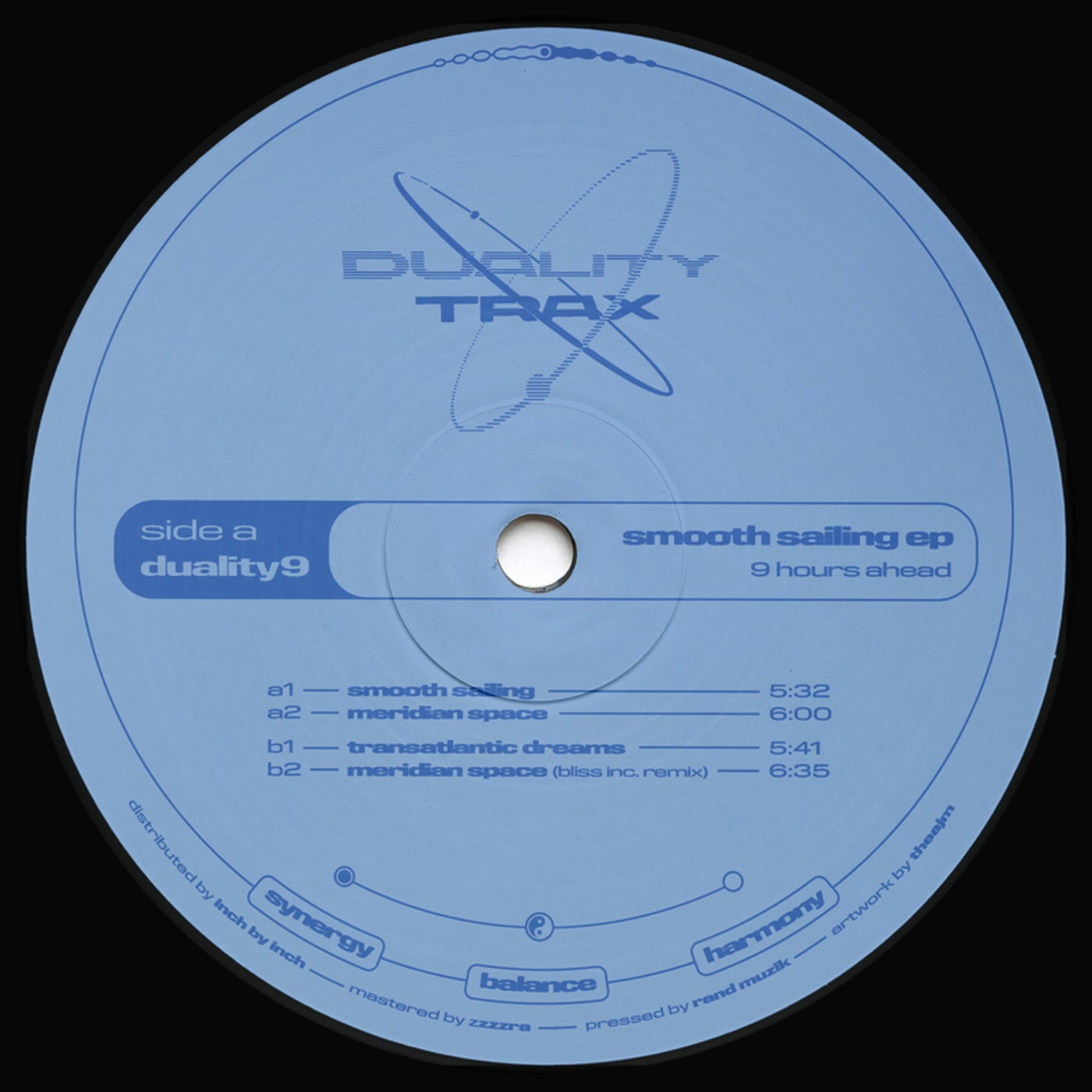 Cover - 9 Hours Ahead - Meridian Space (Original Mix)