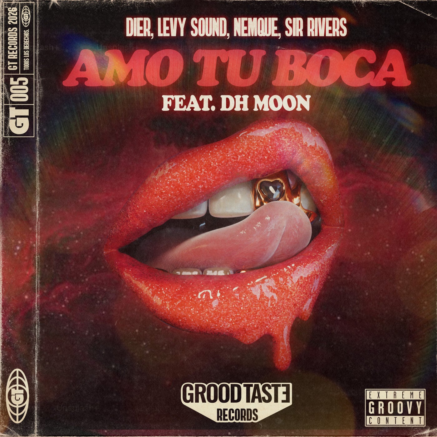 Cover - Dier, Levy Sound, Nemque, Sir Rivers - Amo Tu Boca (feat. DH Moon) (Original Mix)