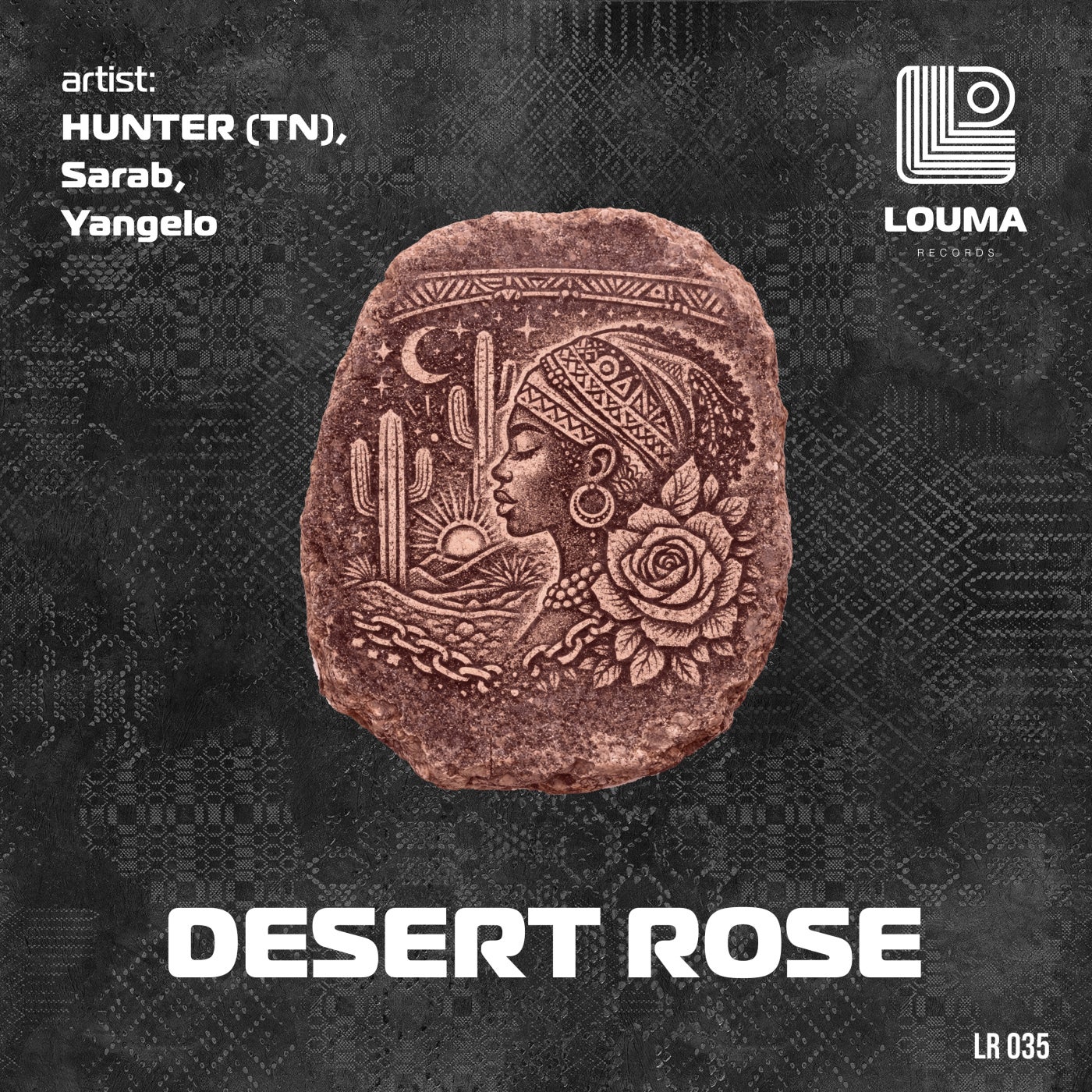 Cover - Sarab, HUNTER (TN), Yangelo - Desert Rose (Extended Mix)