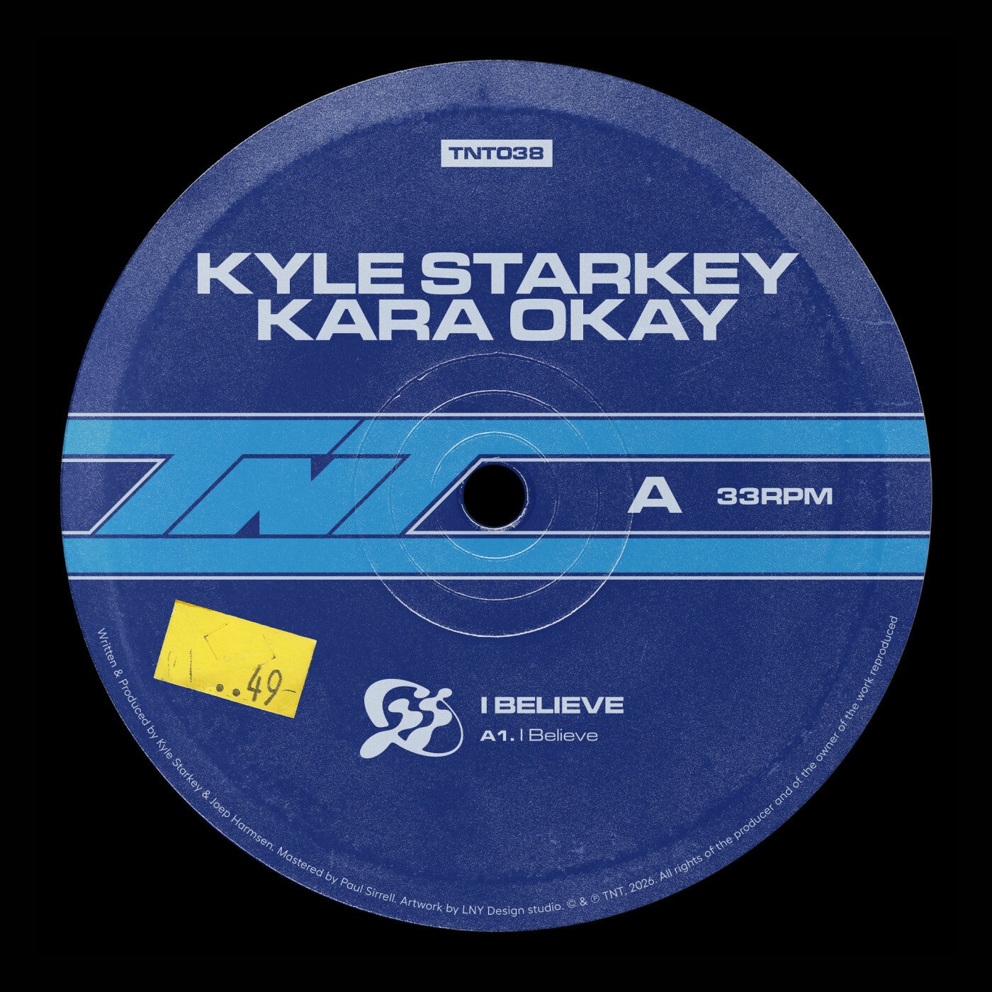 Cover - Kyle Starkey, Kara Okay - I Believe (Original Mix)