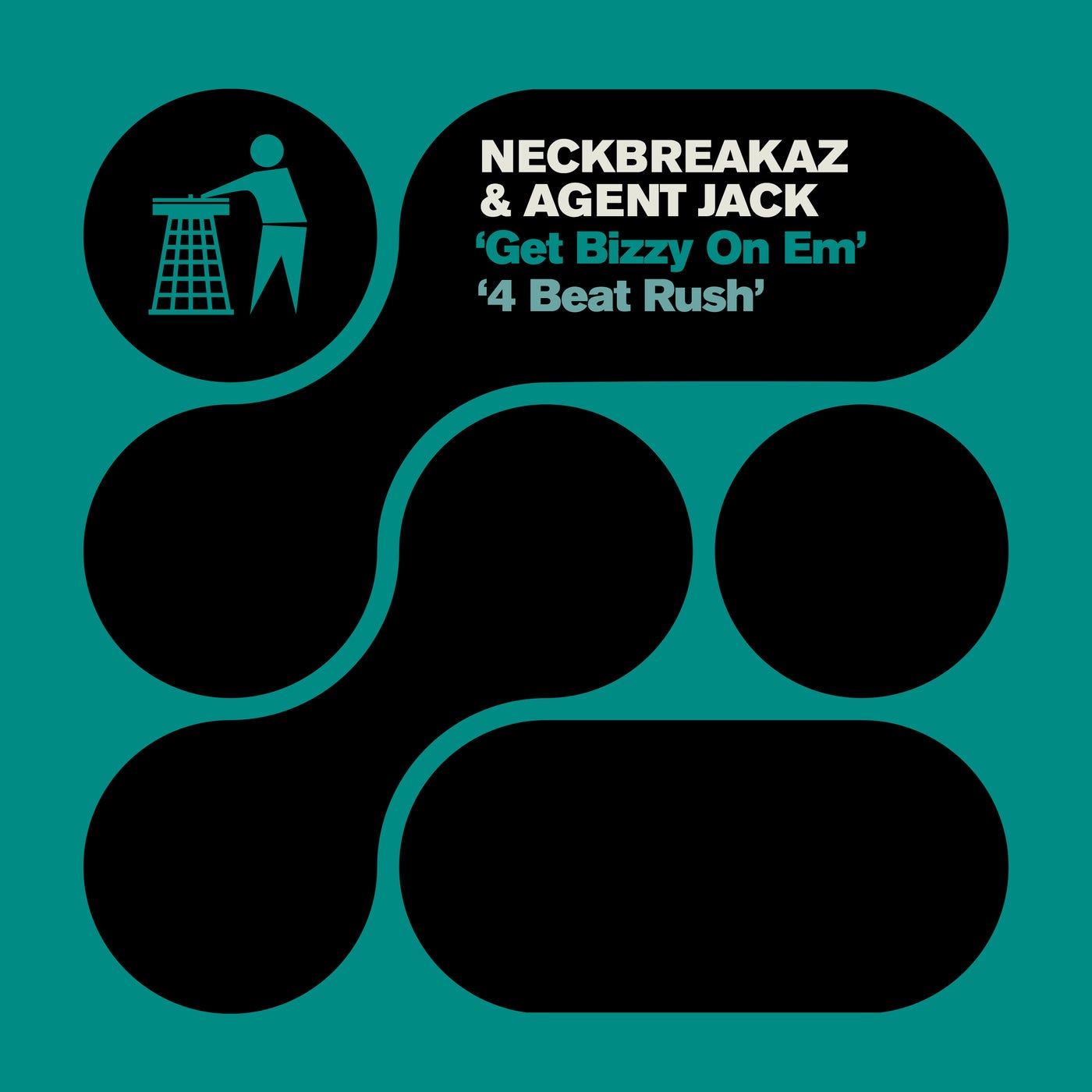 Cover - Agent Jack, NeckBreakaz - 4 Beat Rush (Extended Mix)