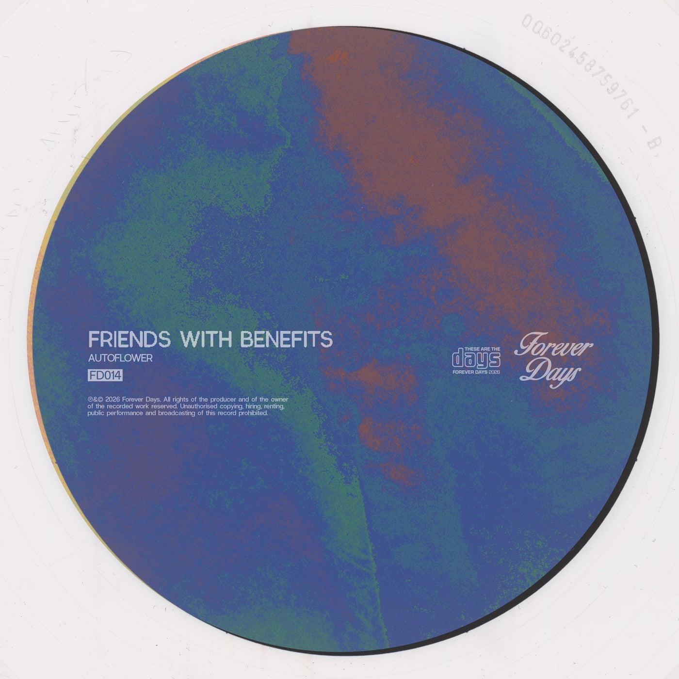 Cover - AUTOFLOWER - Friends With Benefits (Extended Mix)