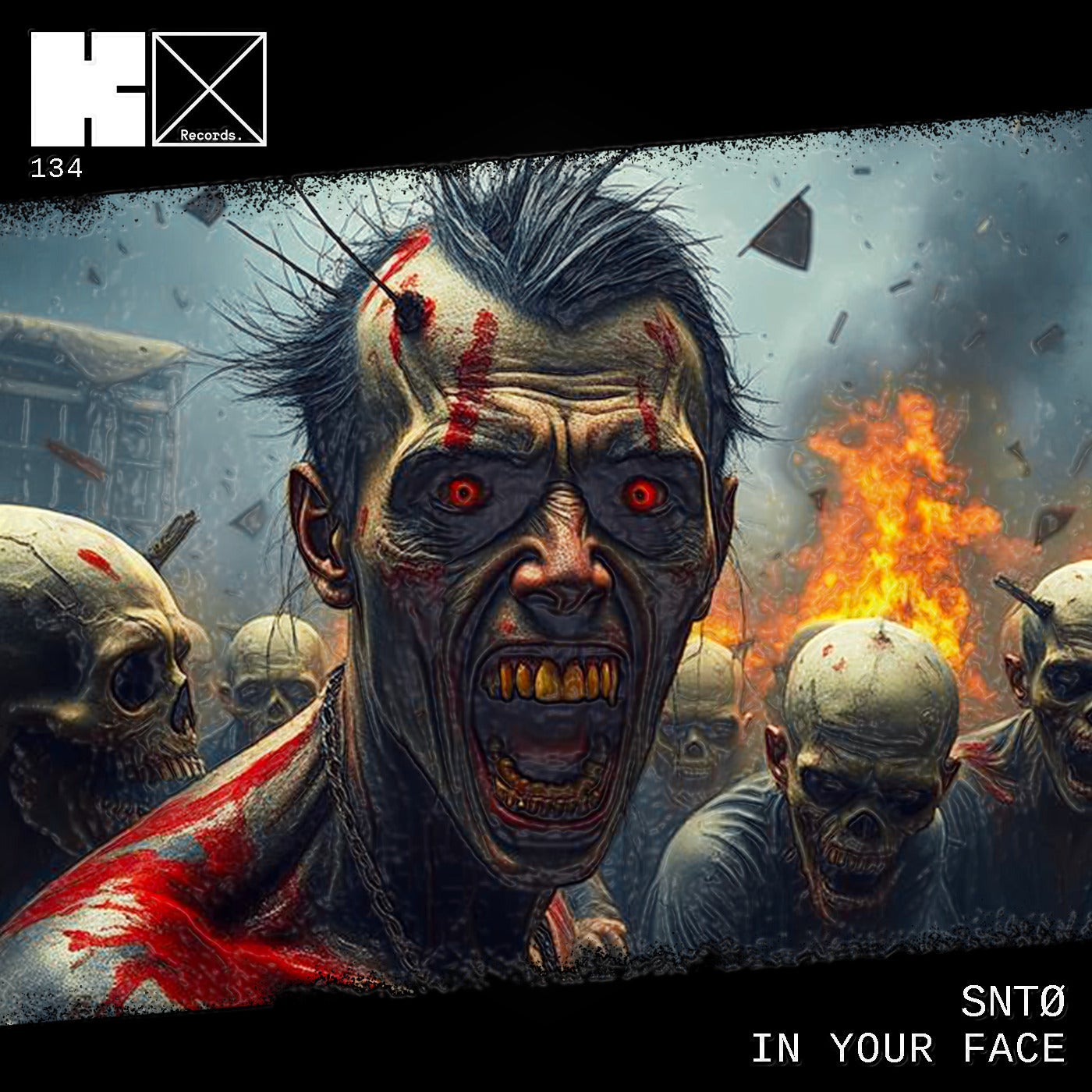 Cover - SNTØ - In Your Face (Original Mix)