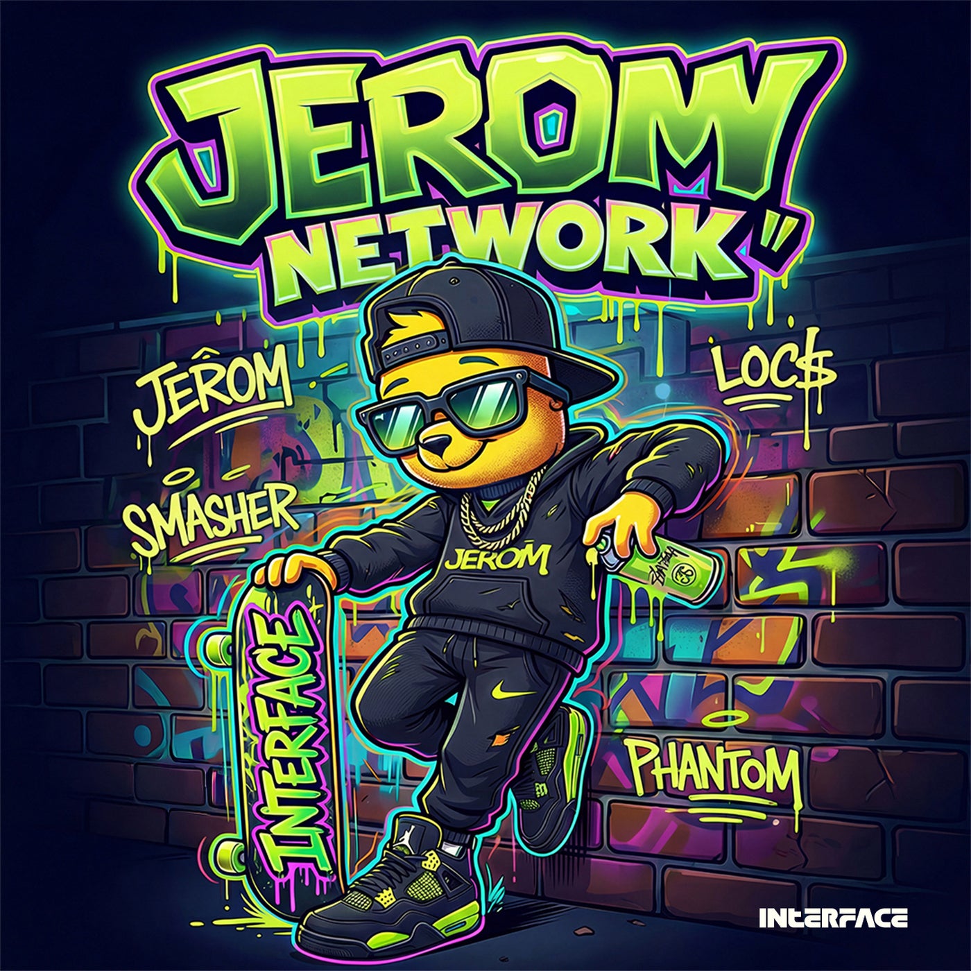 Cover - Smasher, JEROM (KR) - Sweat It Out (Original Mix)