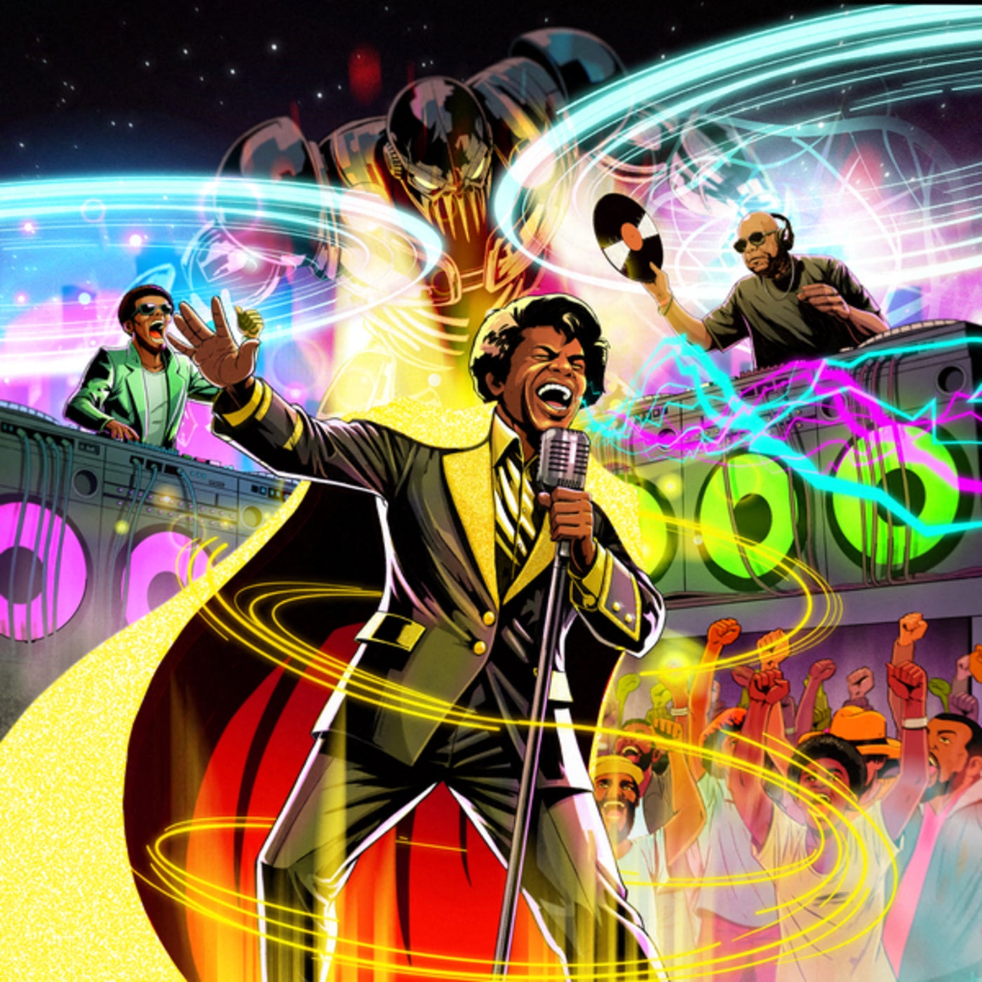 Cover - Carl Cox, James Brown - I'm Black And I'm Proud - Say It Loud (Carl Cox Extended Techno Mix)