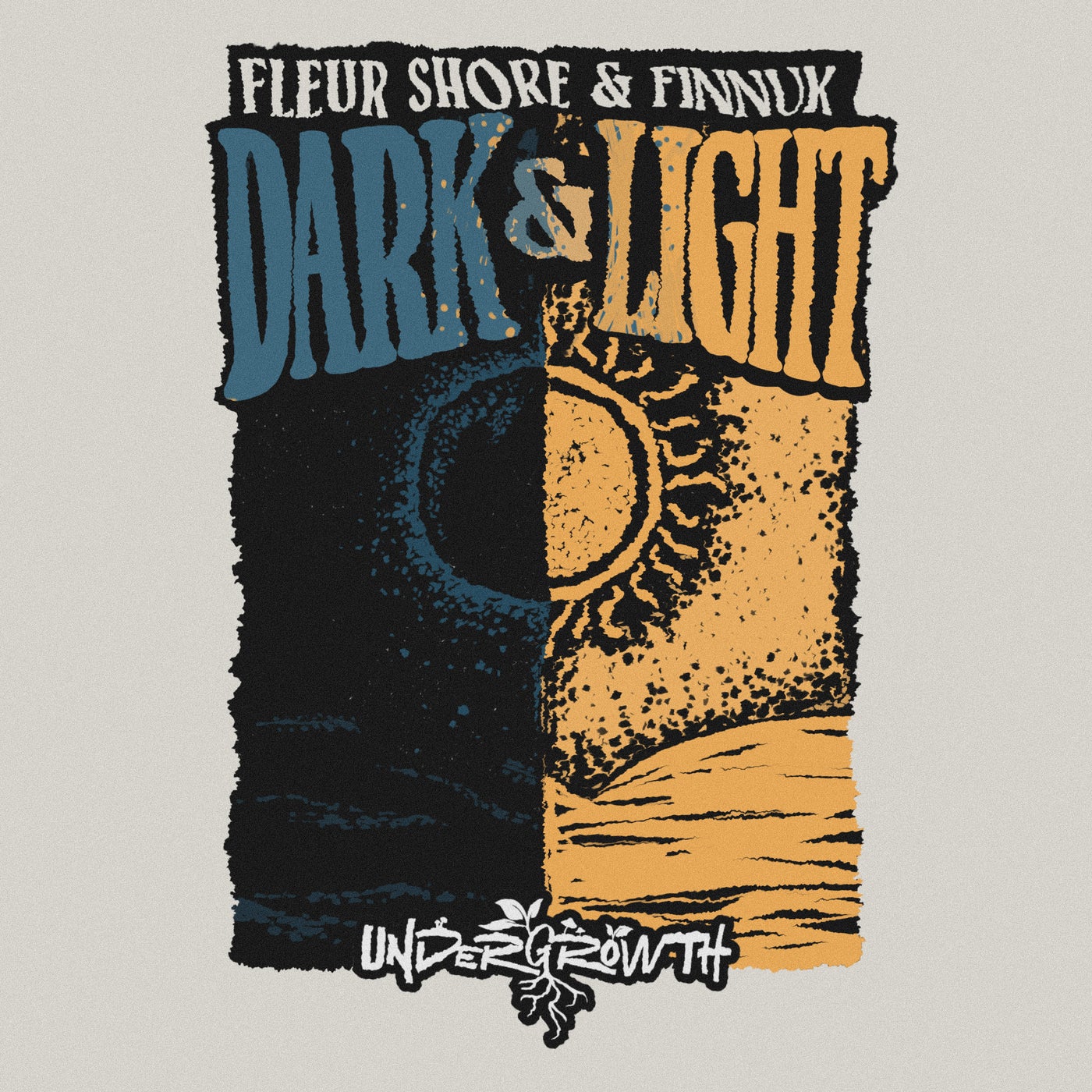 Cover - Fleur Shore, FinnUK - Dark & Light (Extended Mix)