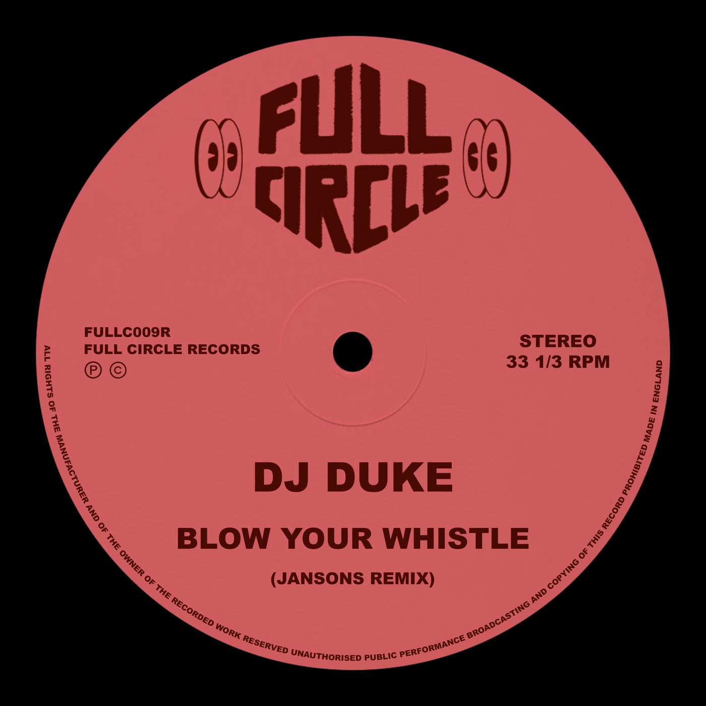 Cover - DJ Duke - Blow Your Whistle (Jansons Extended Remix)