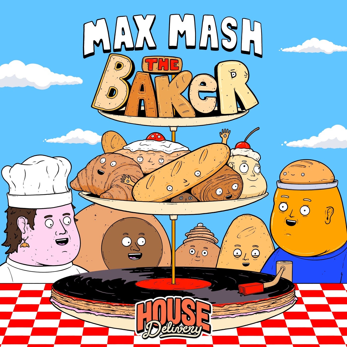 Cover - Max Mash - The Baker (Extended Mix)