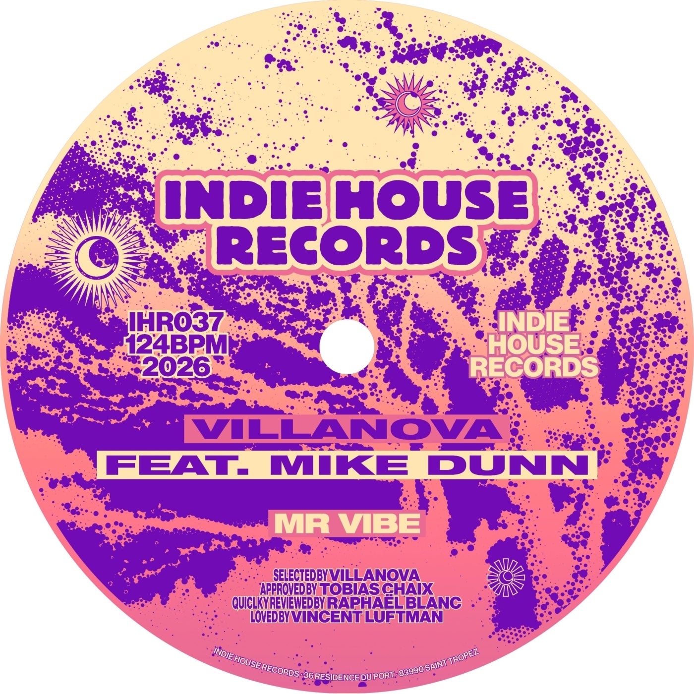 Cover - Villanova (FR) - Mr Vibe feat. Mike Dunn (Original Mix)