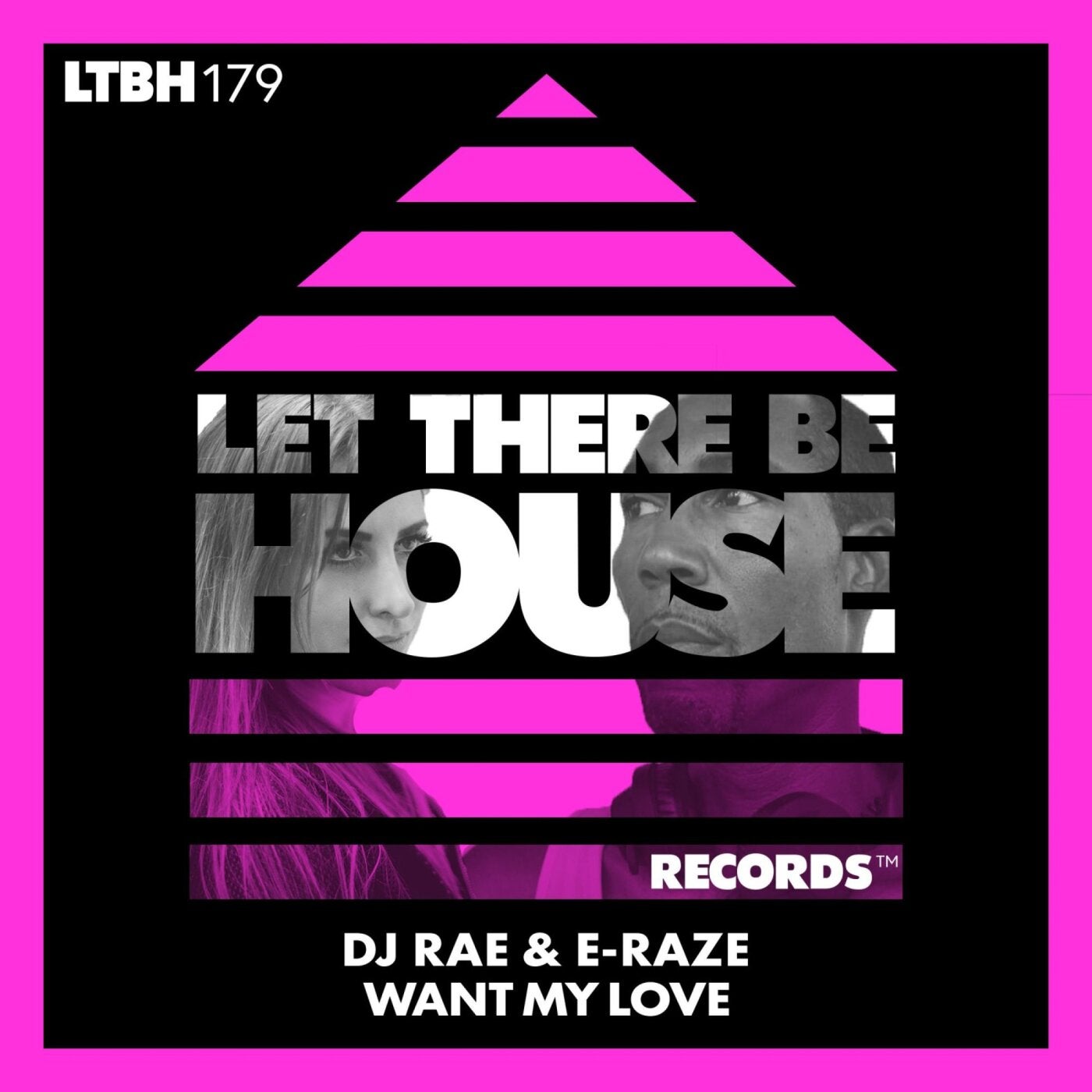 Cover - E-Raze, DJ Rae - WANT MY LOVE (Original Mix)