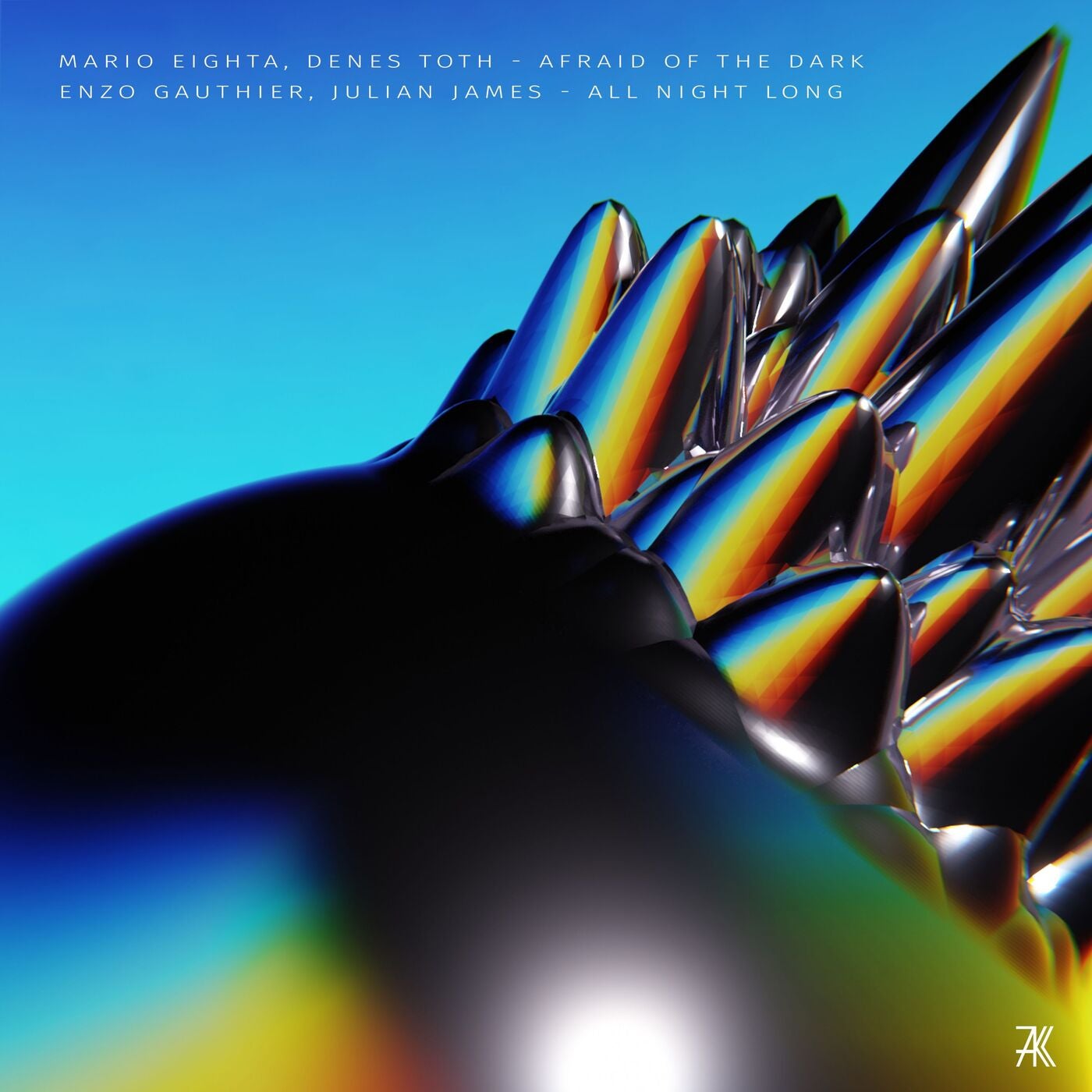 Cover - Denes Toth, Mario Eighta - Afraid Of The Dark (Original Mix)