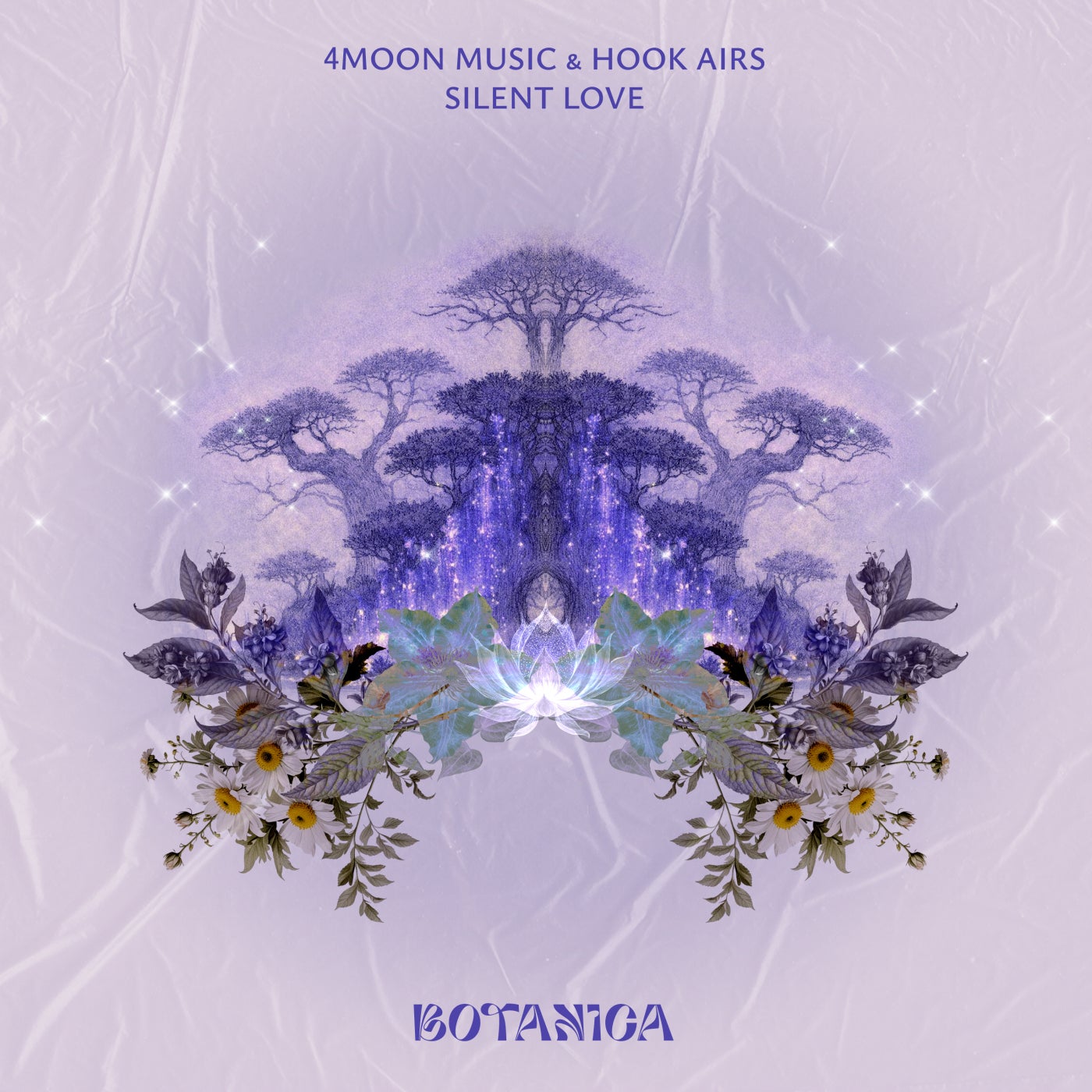 Cover - 4Moon Music, Hook Airs - Silent Love (Original Mix)