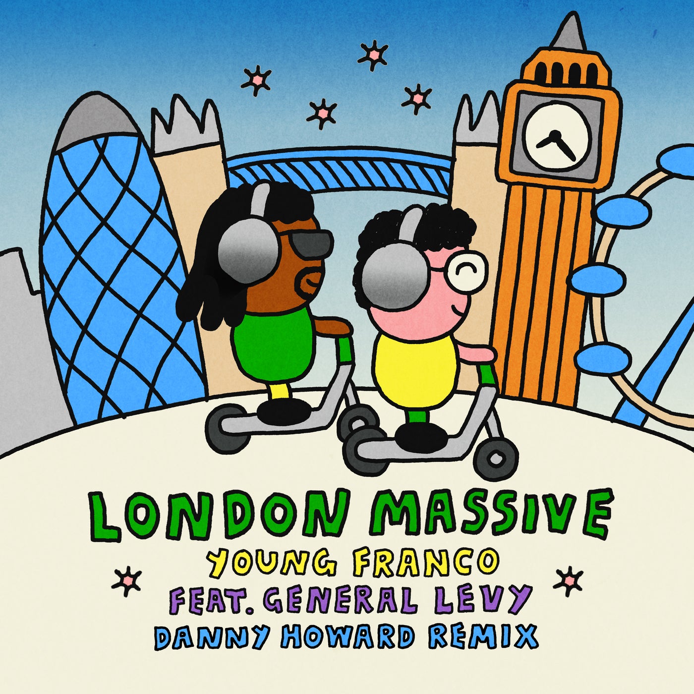 Cover - General Levy, Danny Howard, Young Franco - London Massive (Danny Howard Remix)