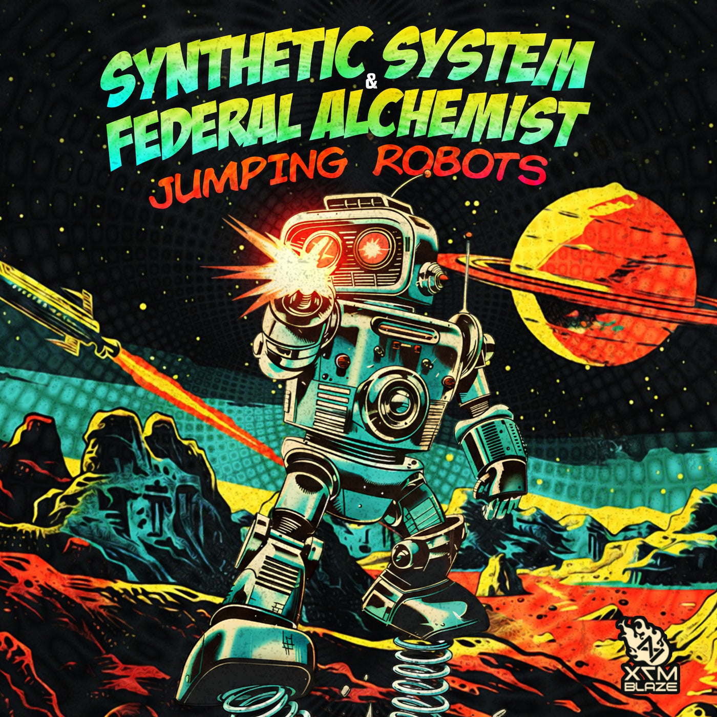 Cover - Synthetic System, Federal Alchemist - Jumping Robots (Original Mix)