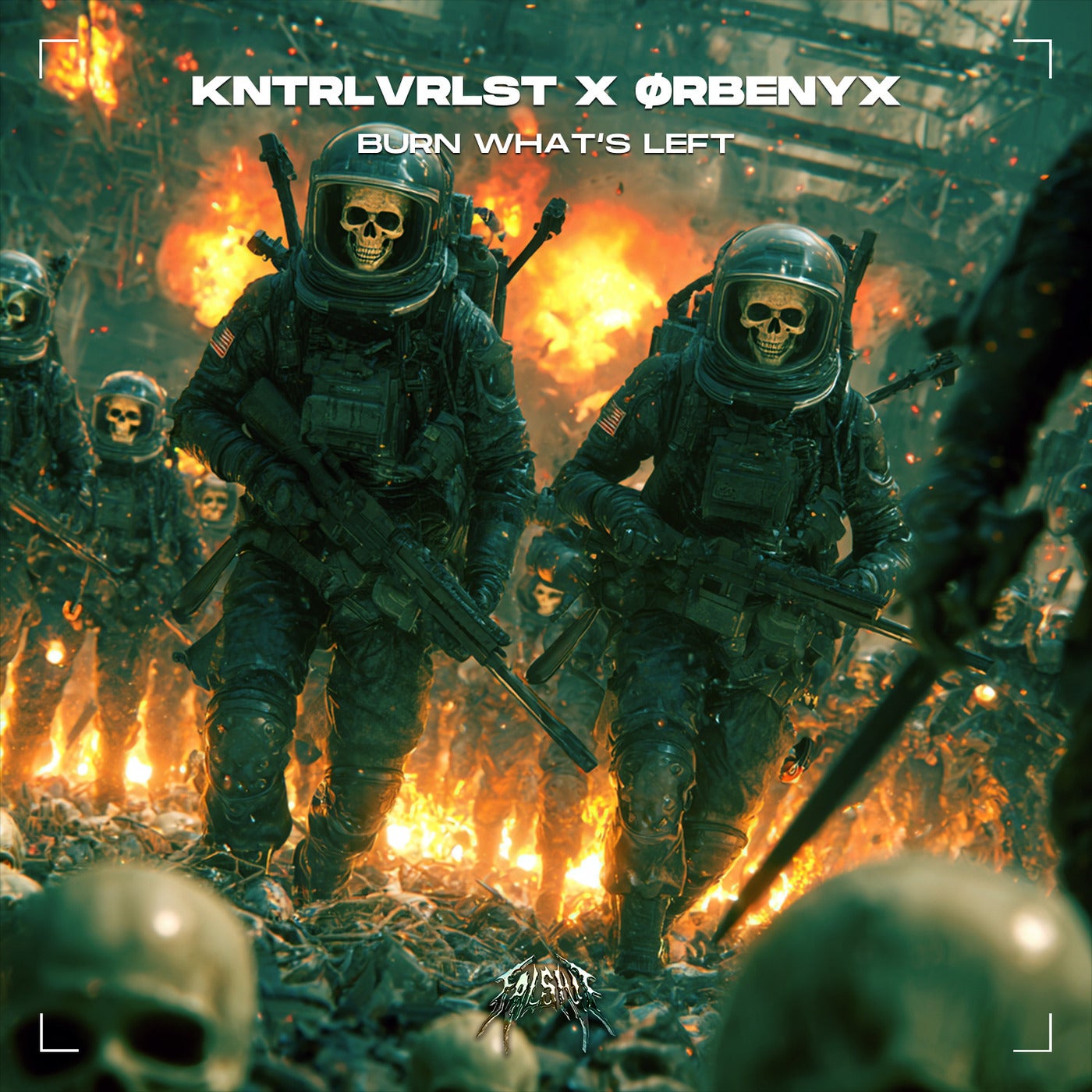Cover - KNTRLVRLST, ØRBENYX - BURN WHAT'S LEFT (Original Mix)